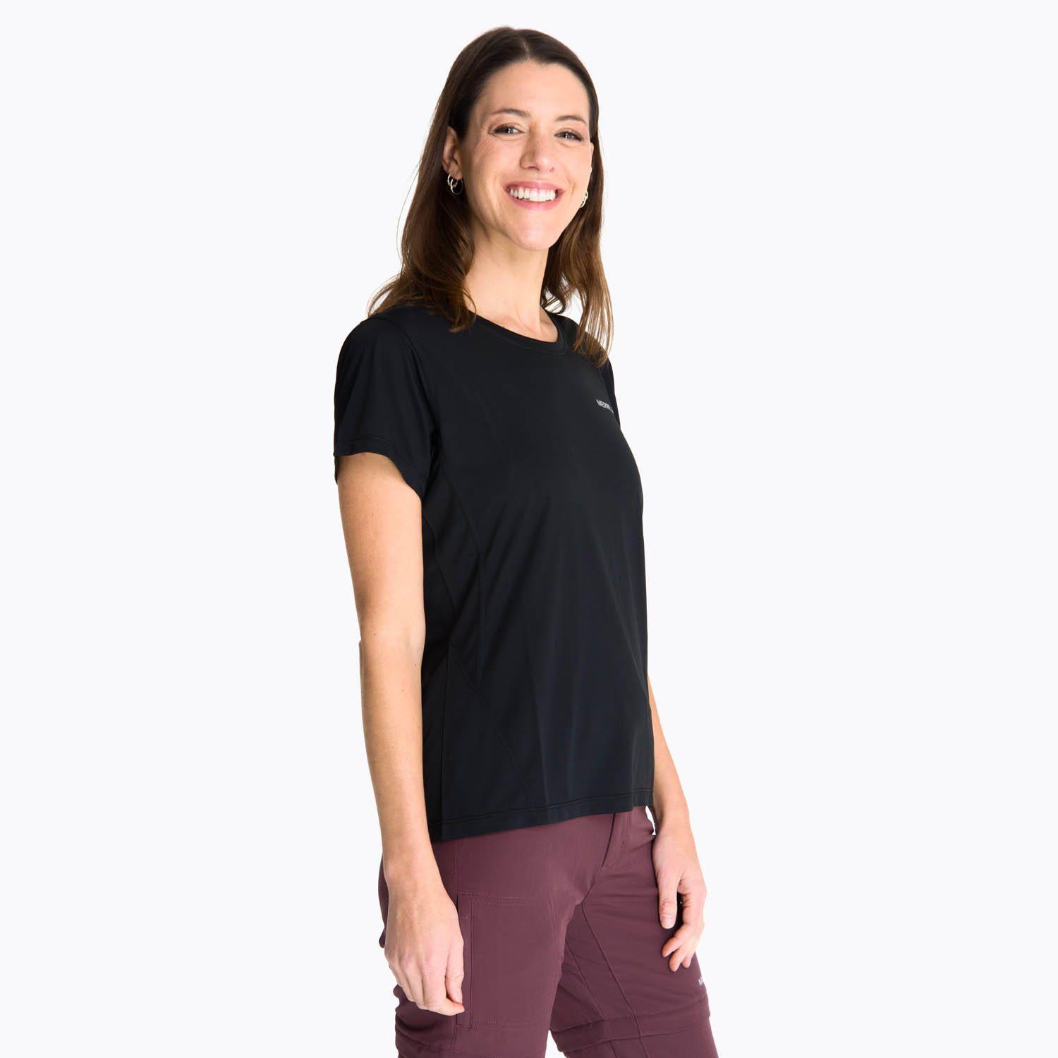 Polera Manga Corta Mujer Kiore Negro -1
