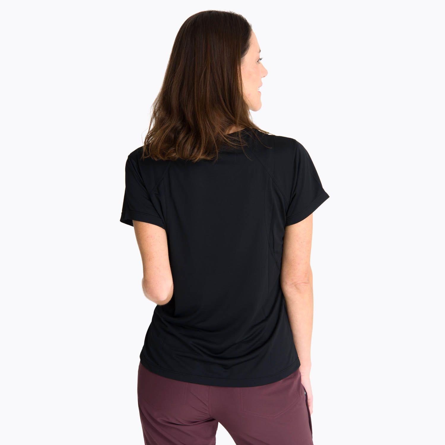 Polera Manga Corta Mujer Kiore Negro -3