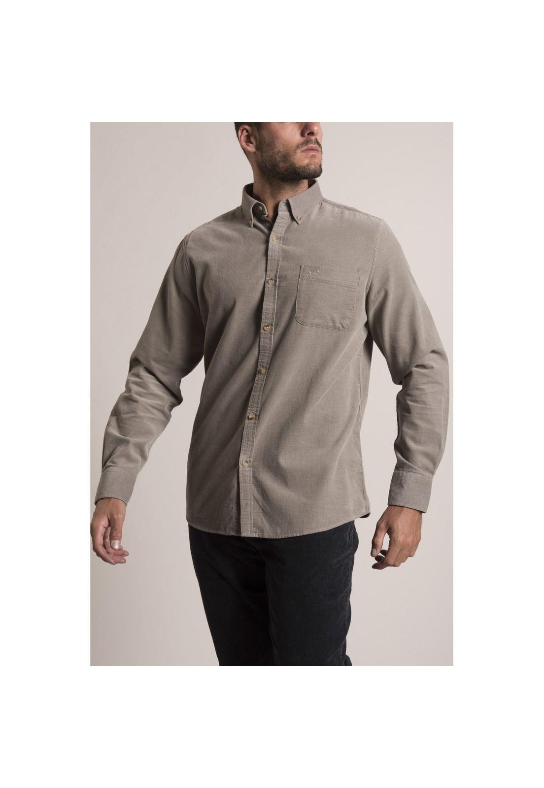 Camisa Corduroy Rockford Gris-1