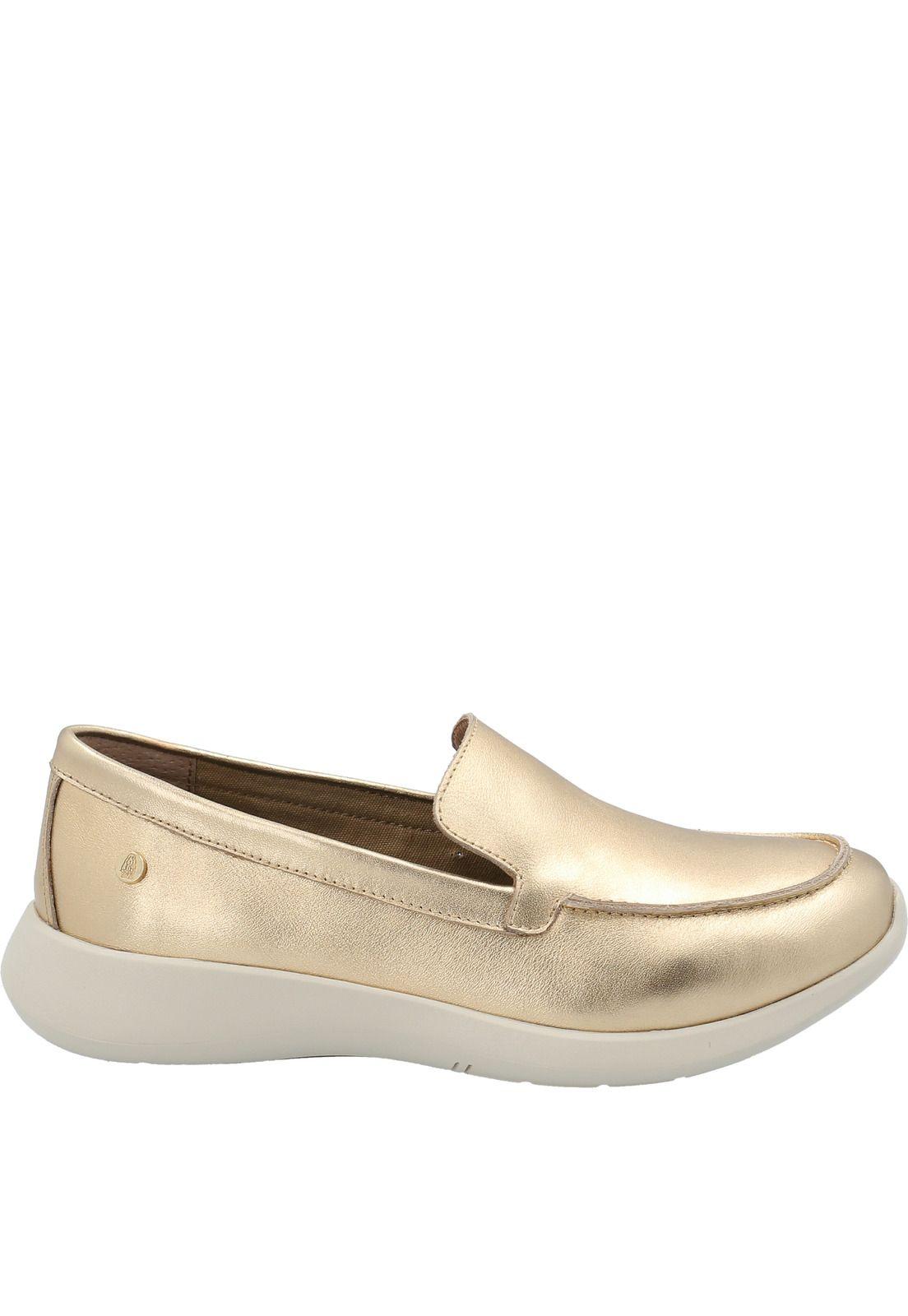 Zapatilla Cuero Mujer Dream Dorado-1