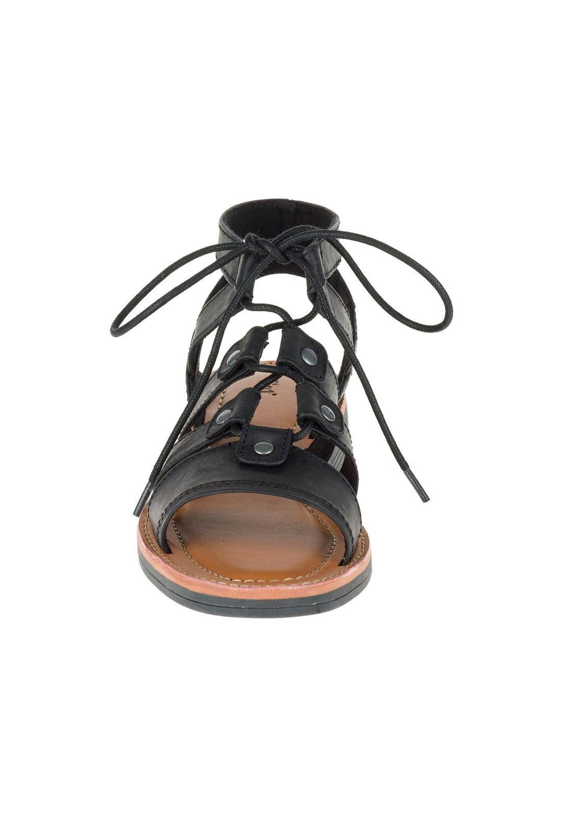 Sandalia Mujer Casual Kobbi Negro-4