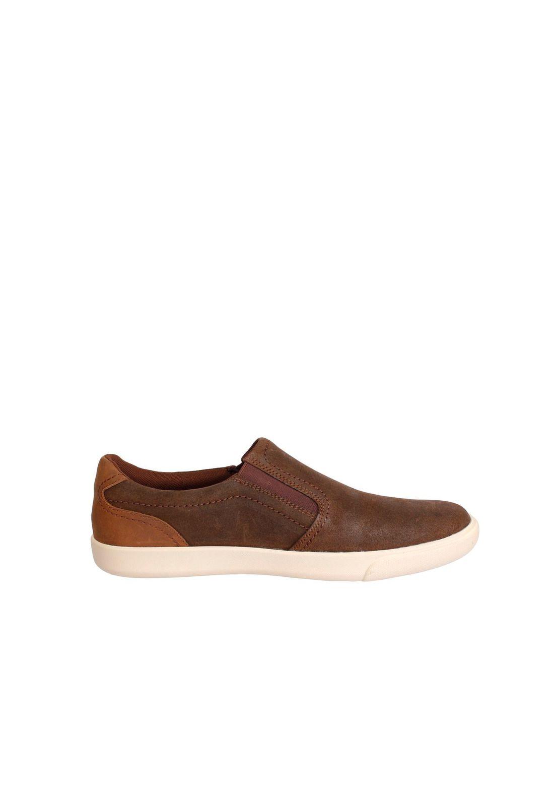 Slip On Cuero Mullen Café-2