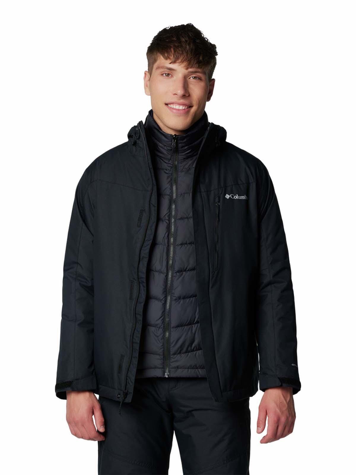 Parka impermeabl Hombre Whirlibird V Ski Negro-7