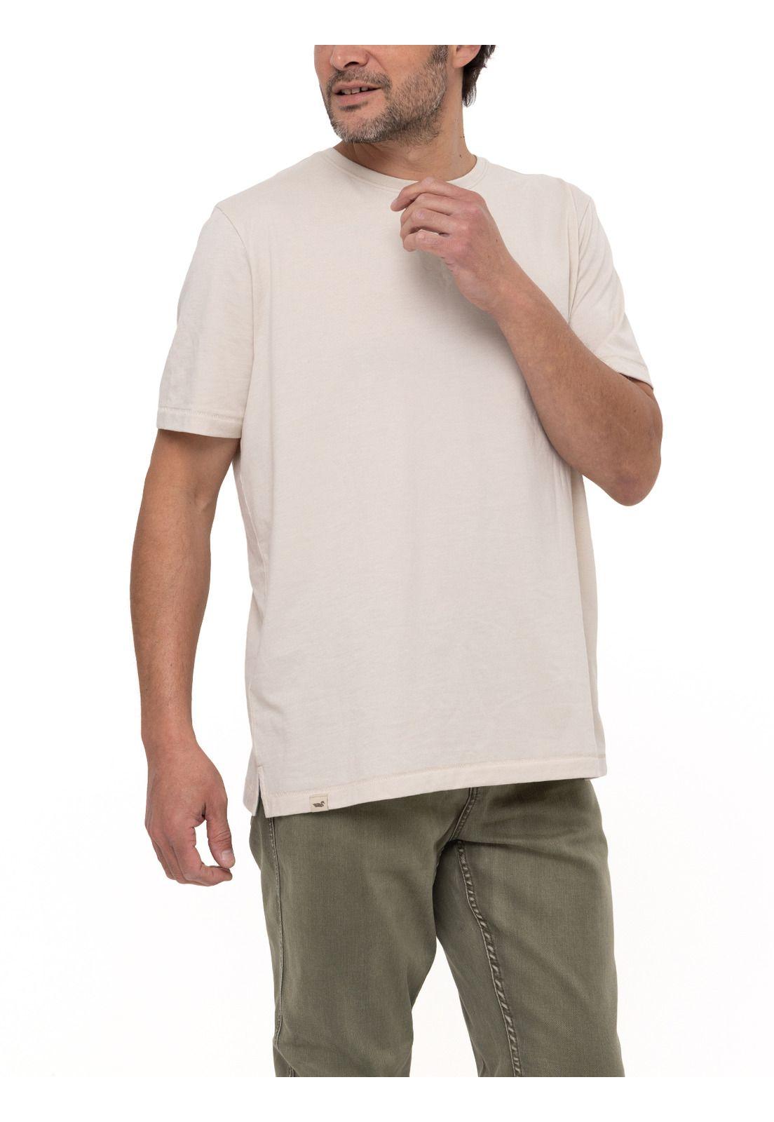 Polera Fibras Recicladas Recycled Oliva Hombre-4