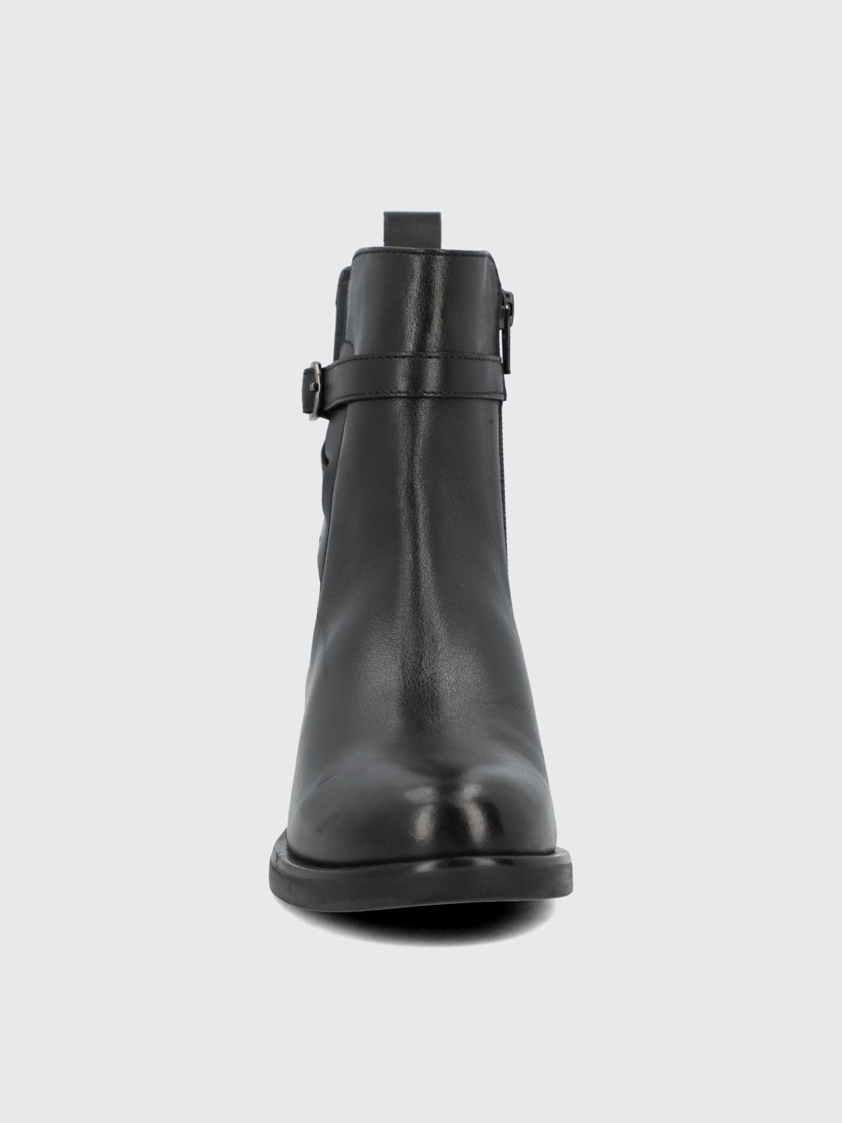 Botin Cuero Mujer Andresa Negro-3