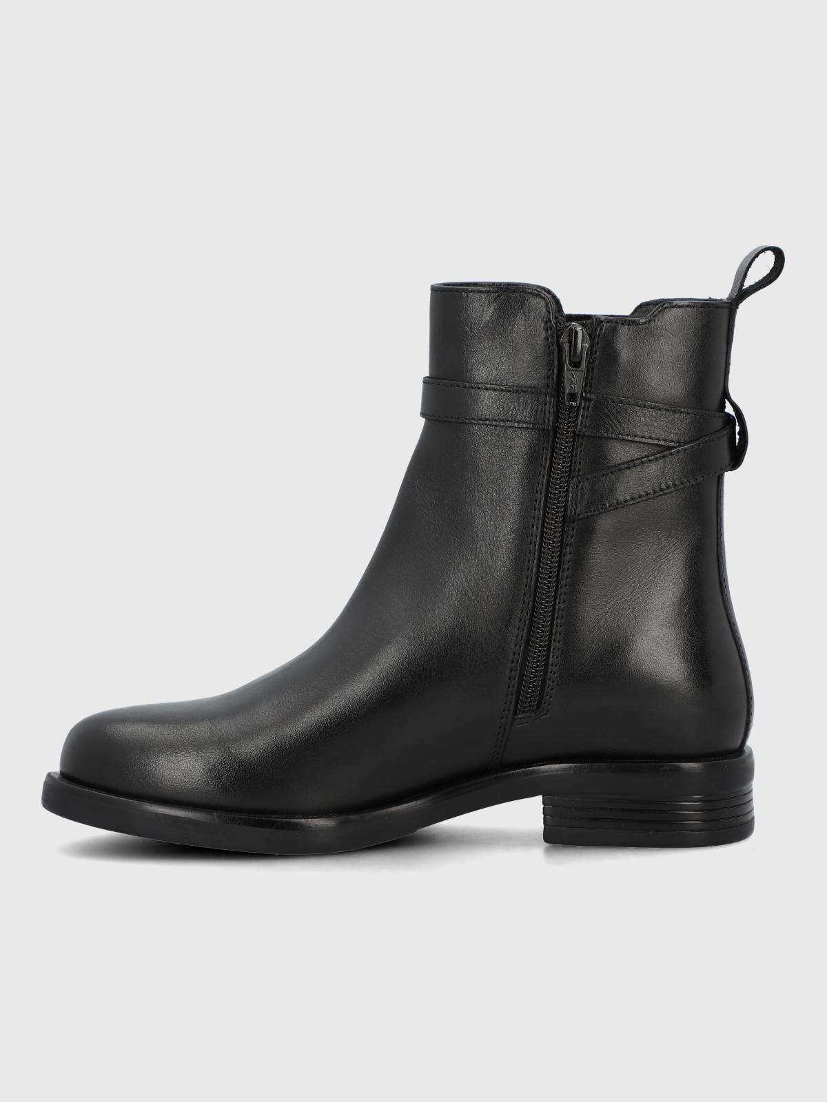 Botin Cuero Mujer Andresa Negro-4