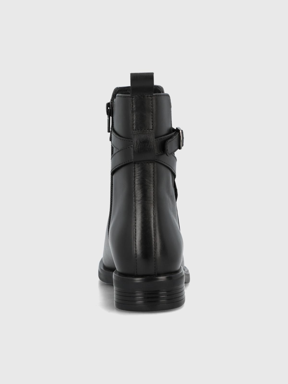 Botin Cuero Mujer Andresa Negro-6