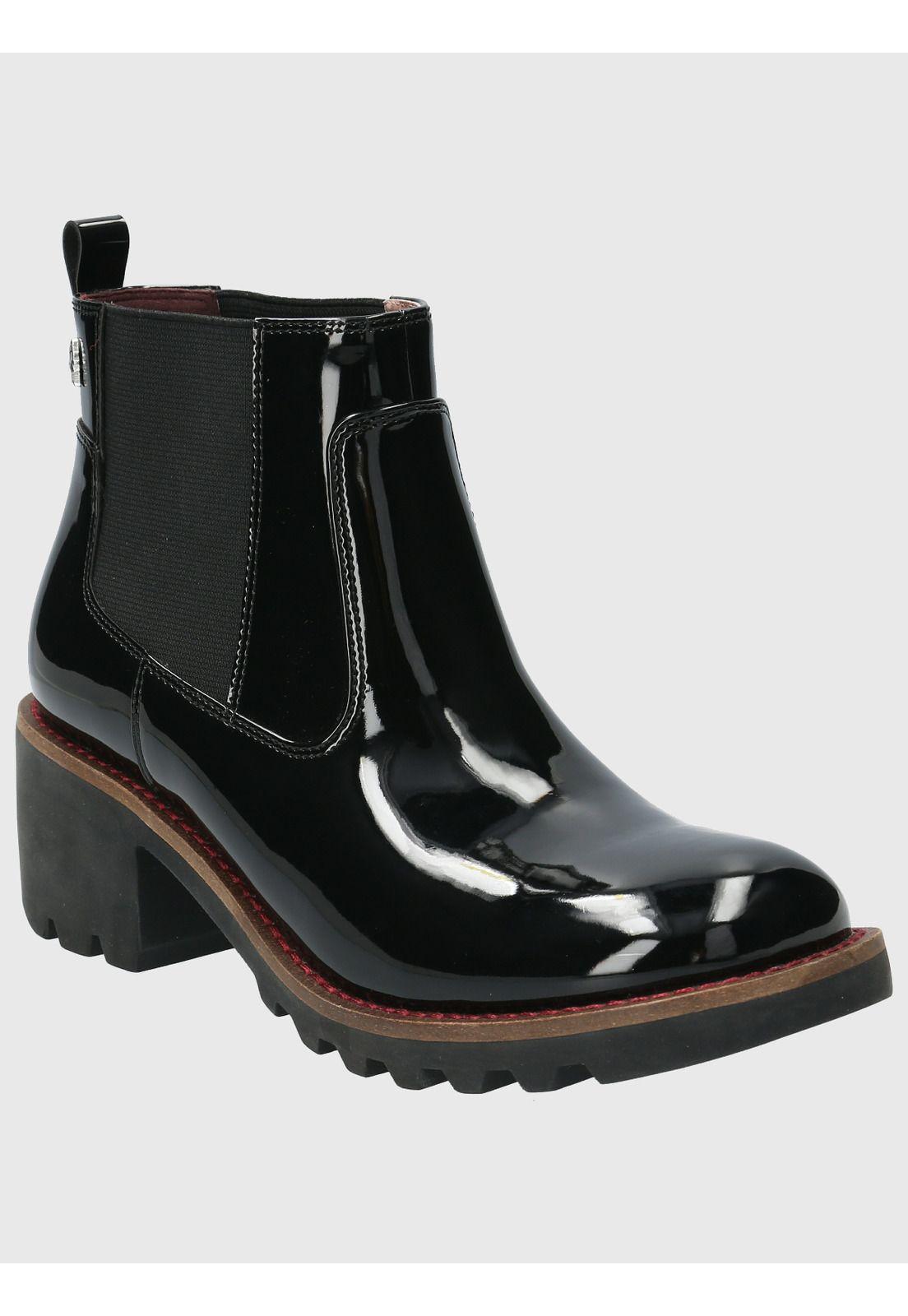 Botin Mujer Sula Chelsea Negro-0