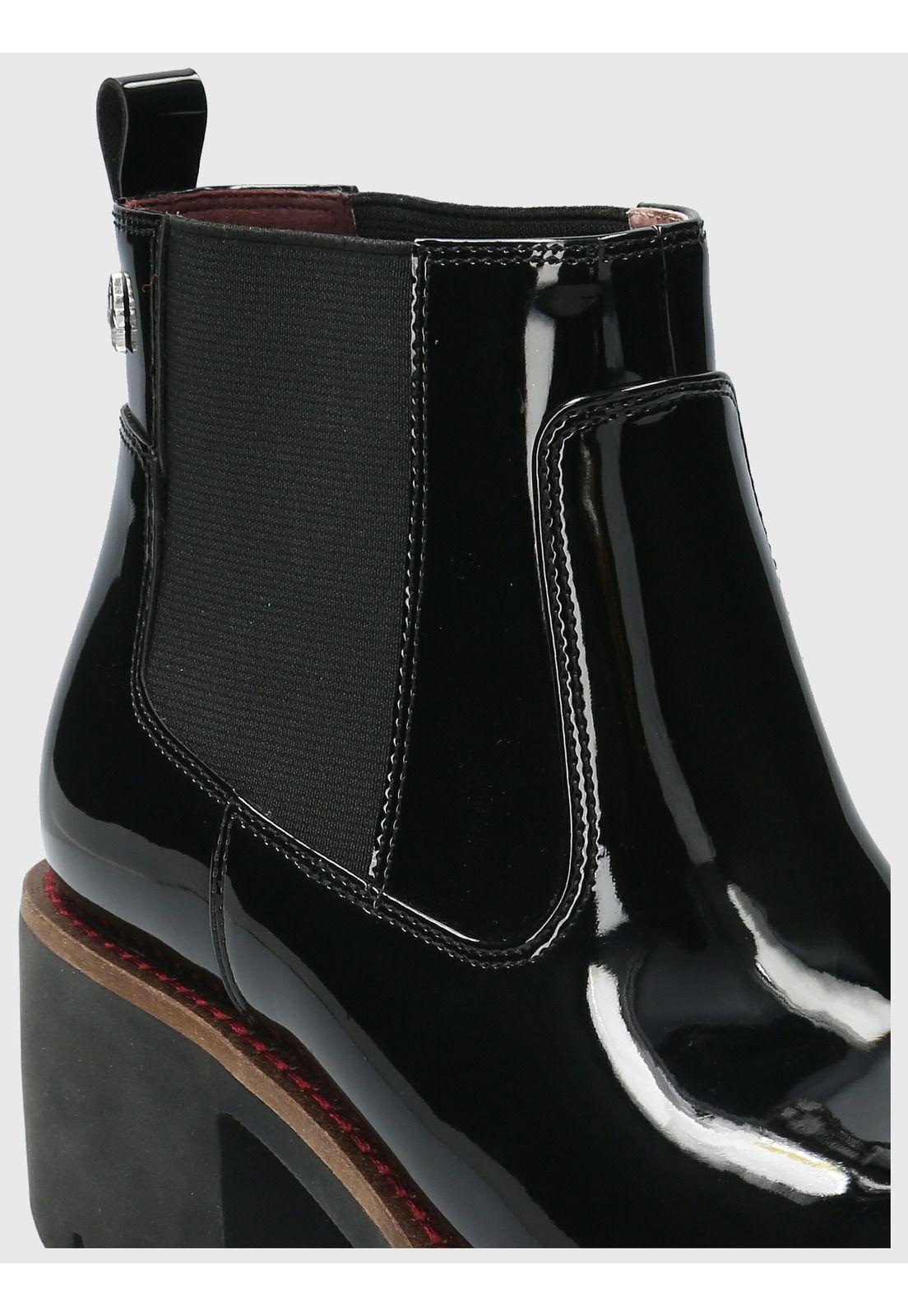 Botin Mujer Sula Chelsea Negro-7