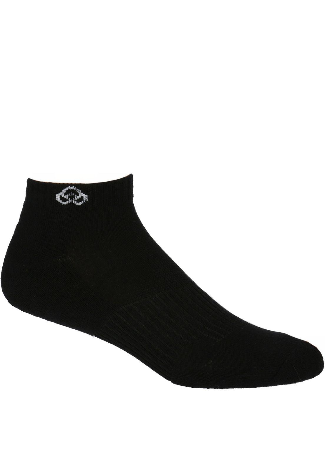 Pack 3 Calcetines Hombre Low Cut  Negro-1