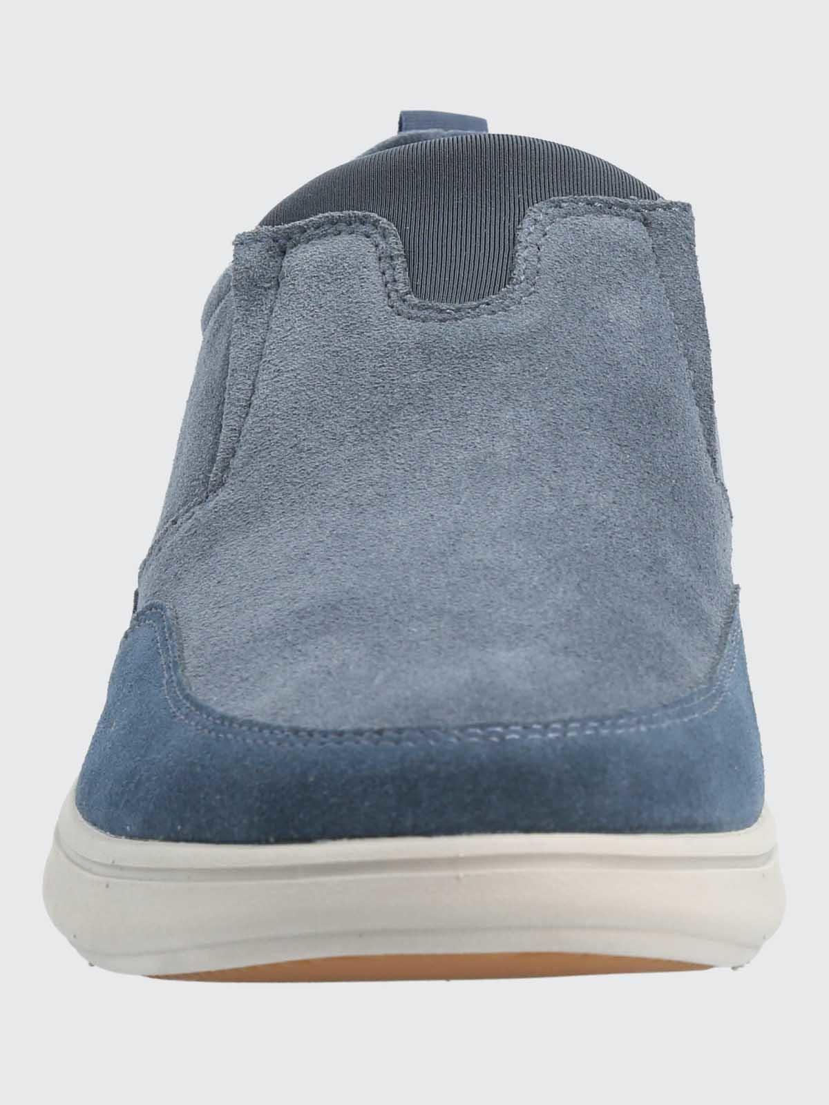 Zapato Hombre Cuero Robson Azul-3