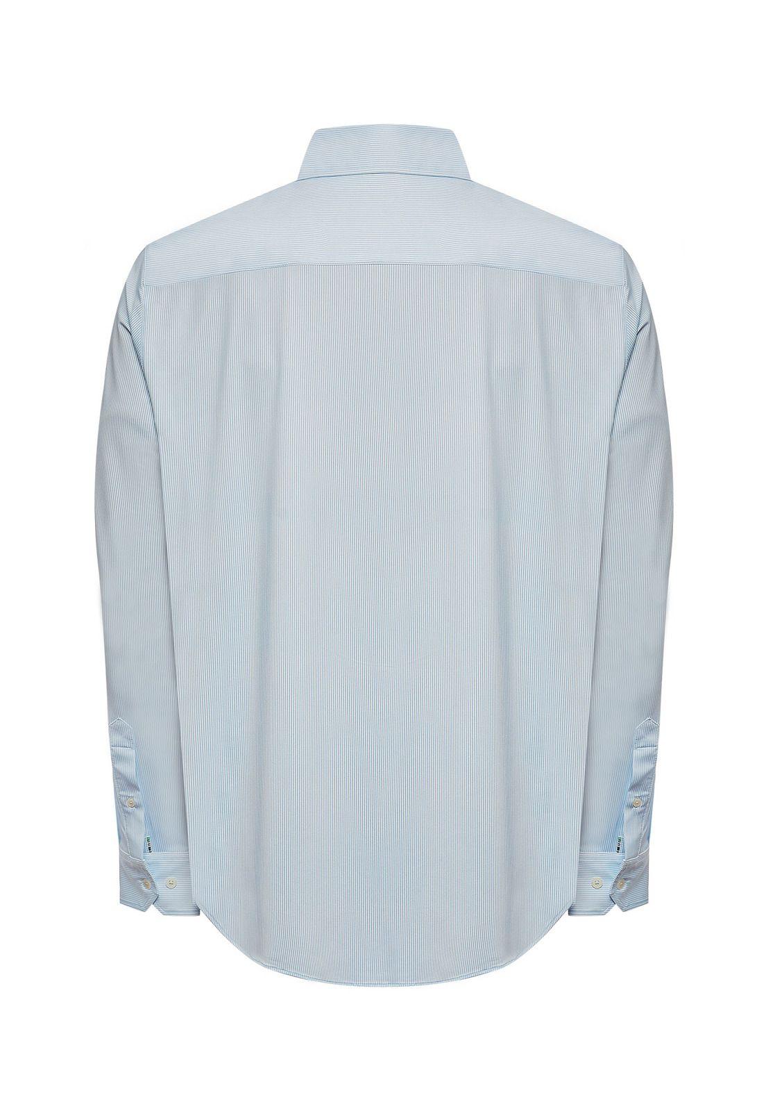 Camisa Fibras Recicladas Hombre Sports Azul-1