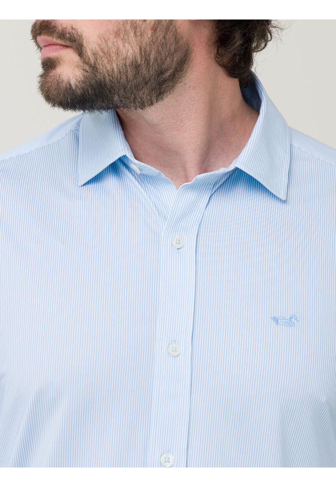 Camisa Fibras Recicladas Hombre Sports Azul-7