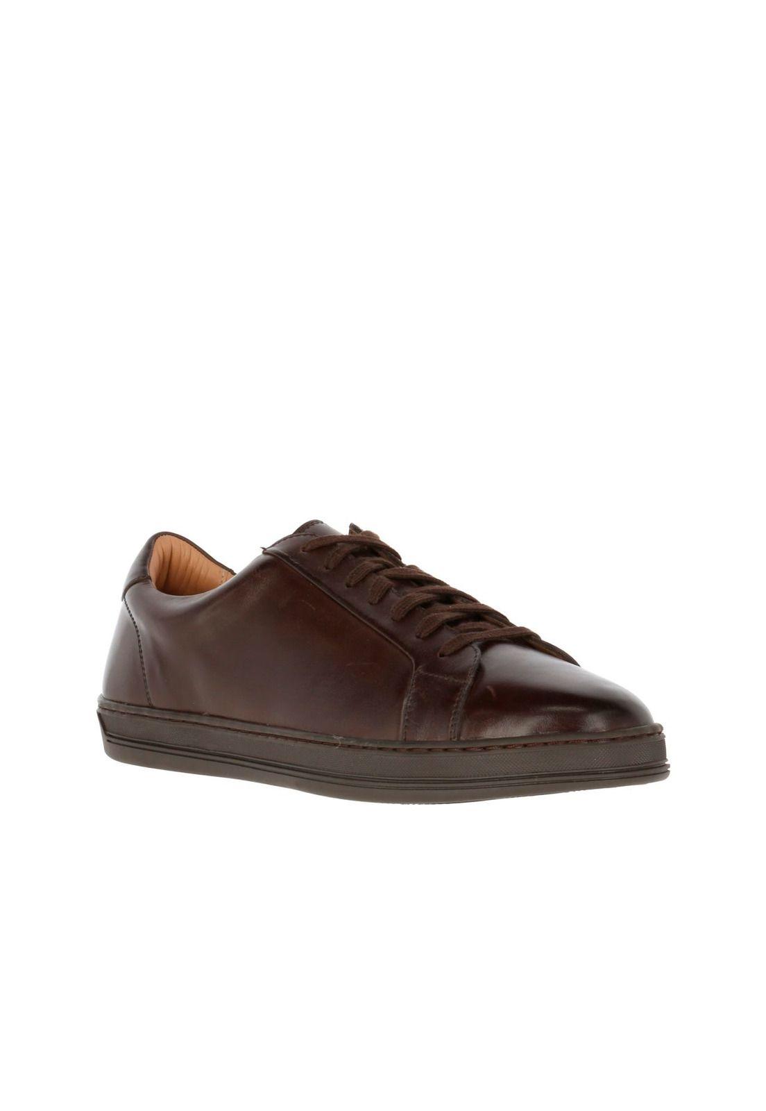 Zapatilla Cuero Nate Café-0