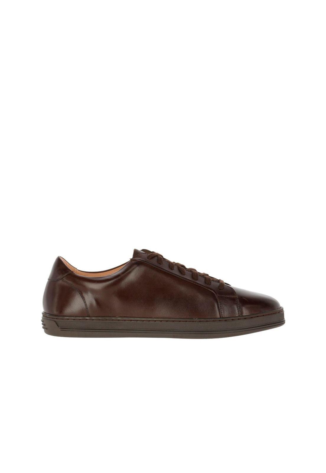 Zapatilla Cuero Nate Café-2