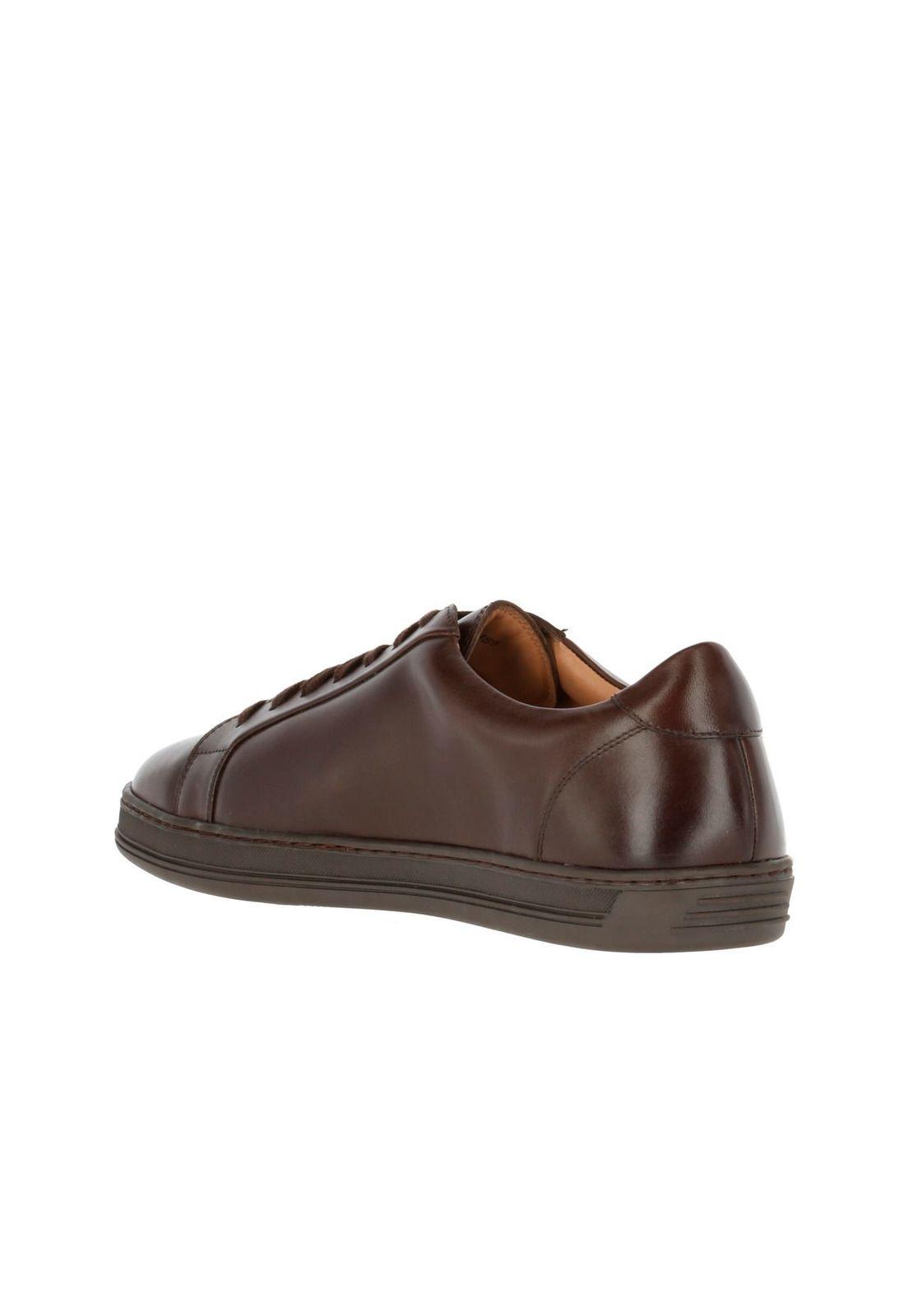 Zapatilla Cuero Nate Café-4