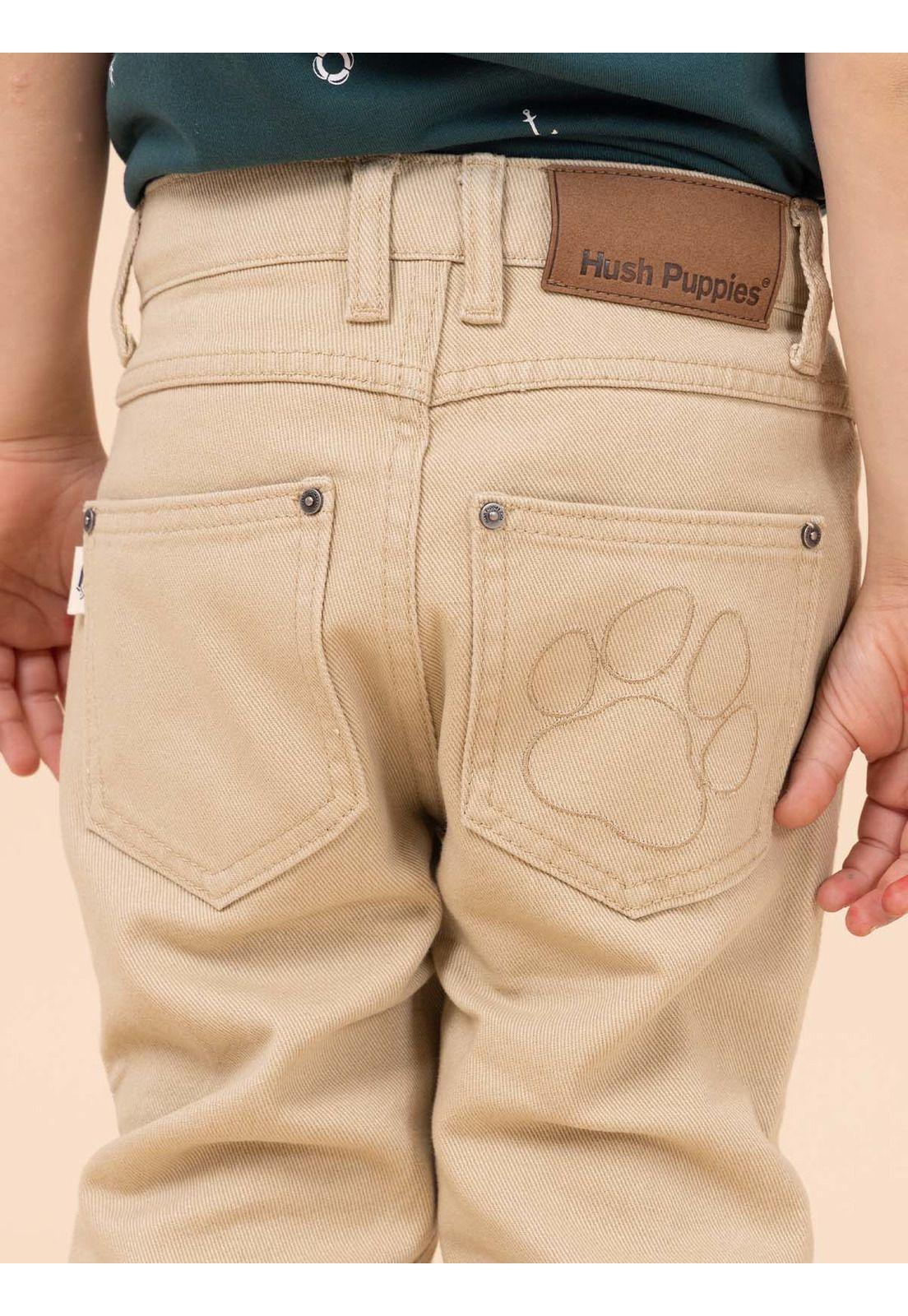 Pantalón Niño Clásico Beige-5