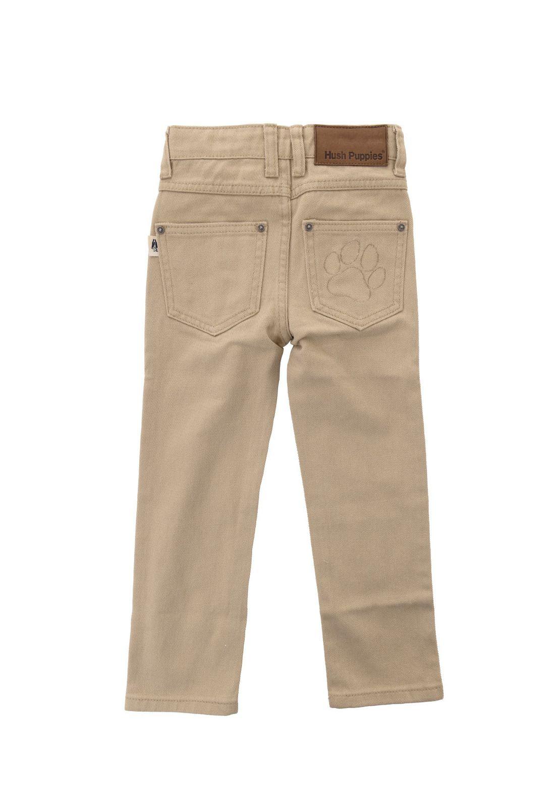 Pantalón Niño Clásico Beige-6