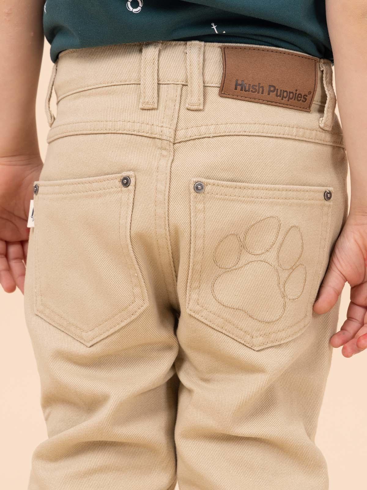 Pantalón Niño Clásico Beige-5