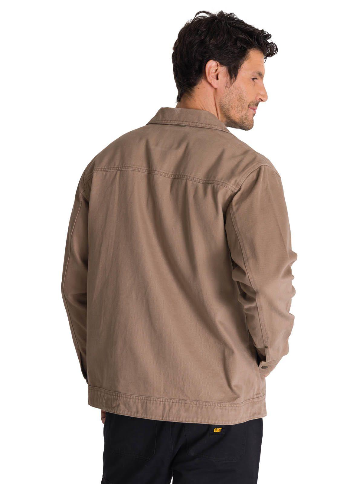 Chaqueta Twill Hombre Heritage Uniform Café Claro-3