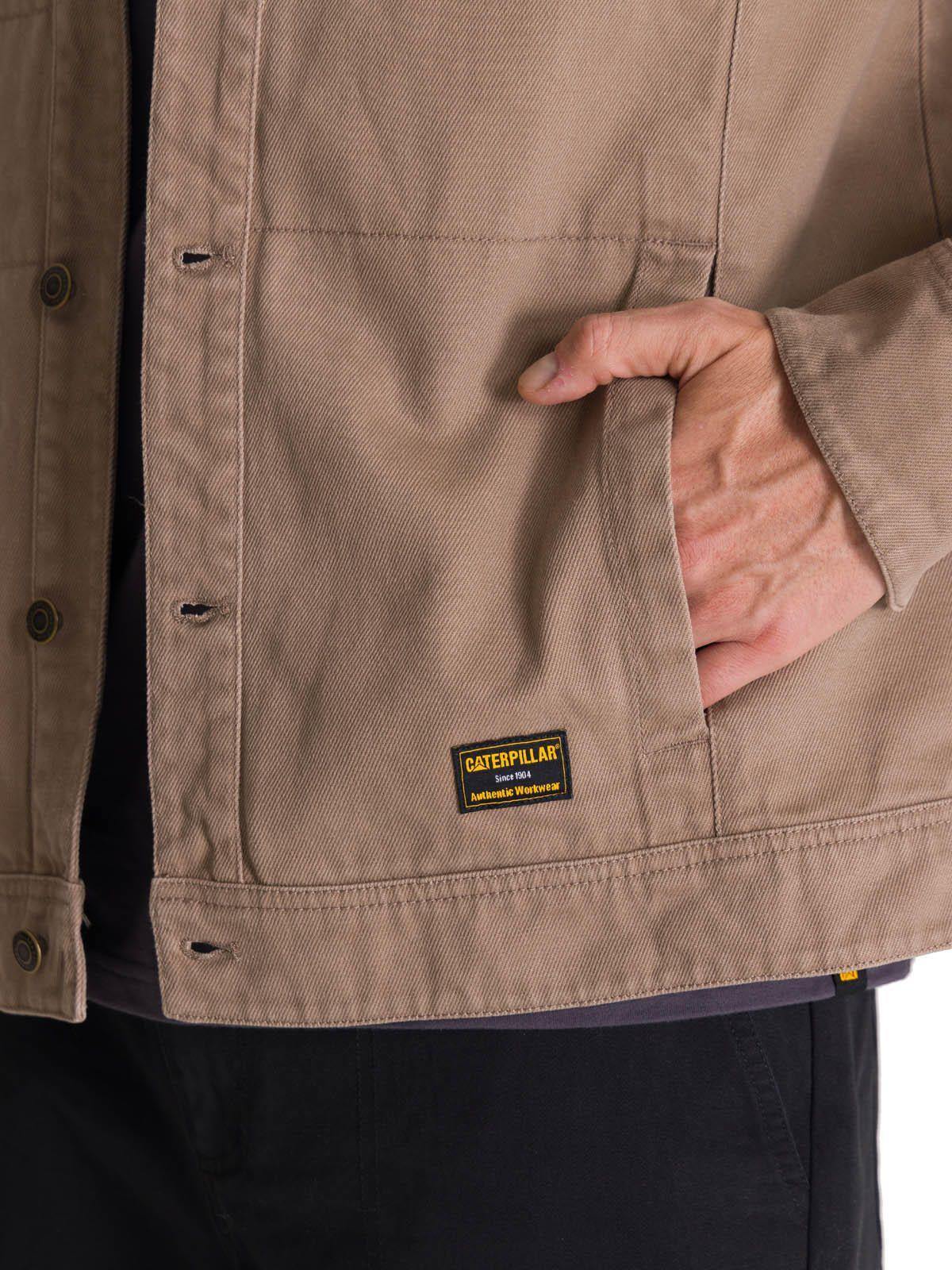 Chaqueta Twill Hombre Heritage Uniform Café Claro-5