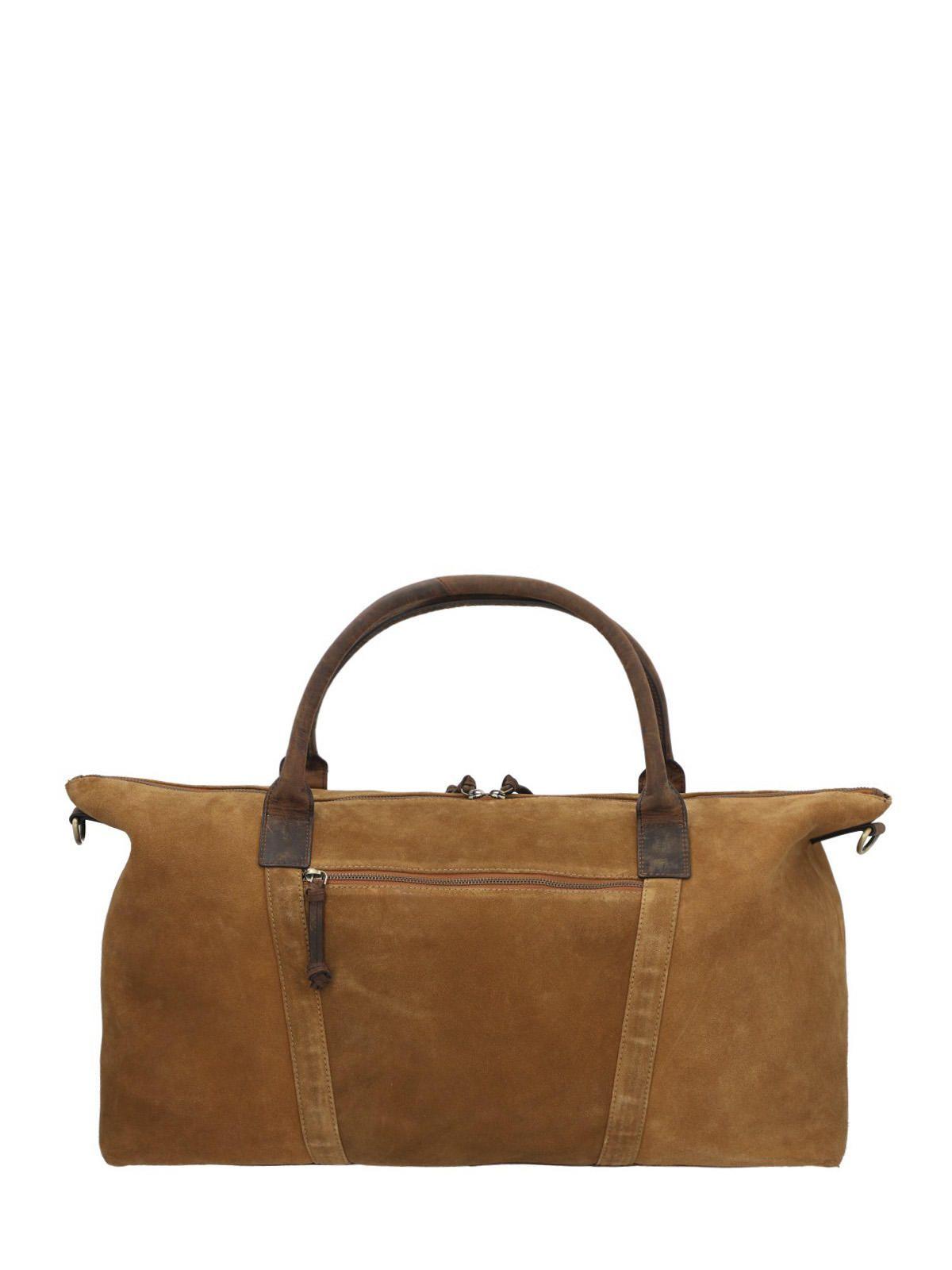 Bolso Cuero Hombre Sz Shaw Travel Tan-3