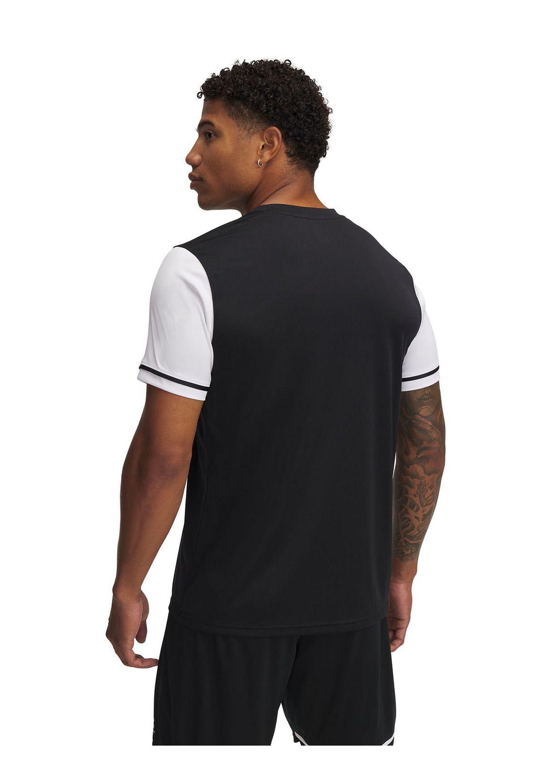 Polera Manga Corta Ua Challenger Jersey Negro Para Homb-1