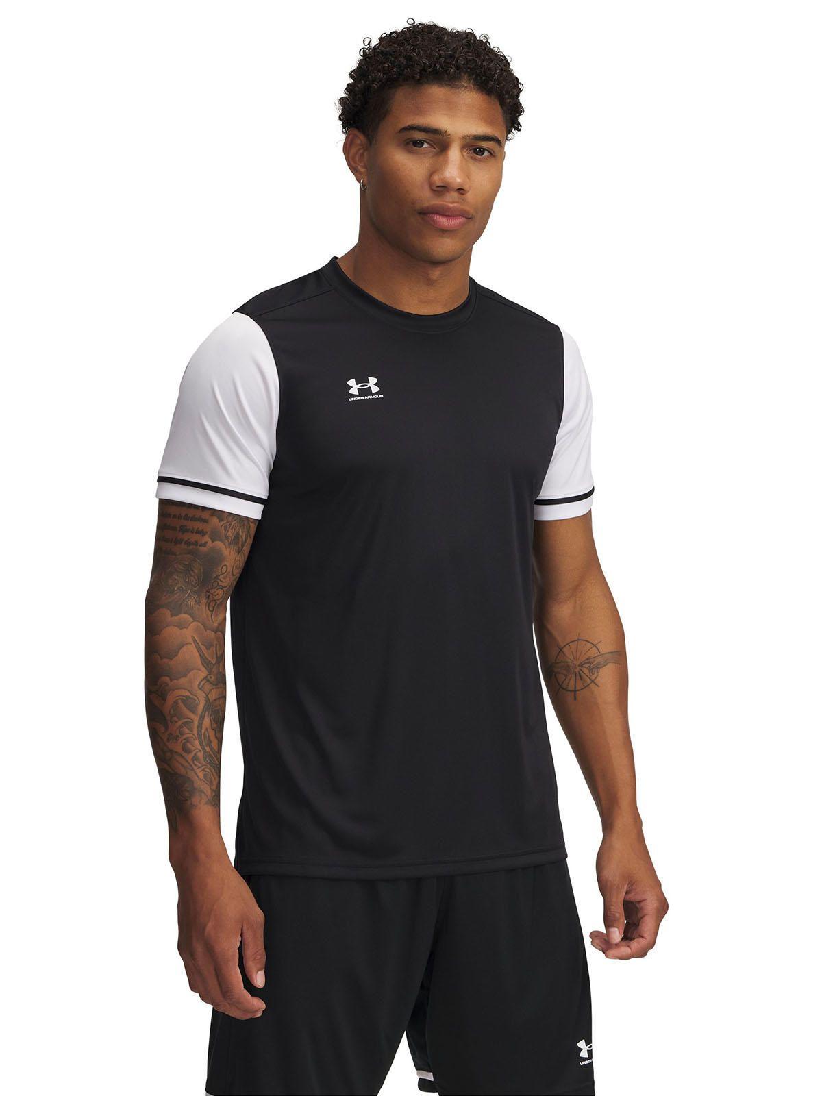 Polera Manga Corta Ua Challenger Jersey Negro Para Homb-0