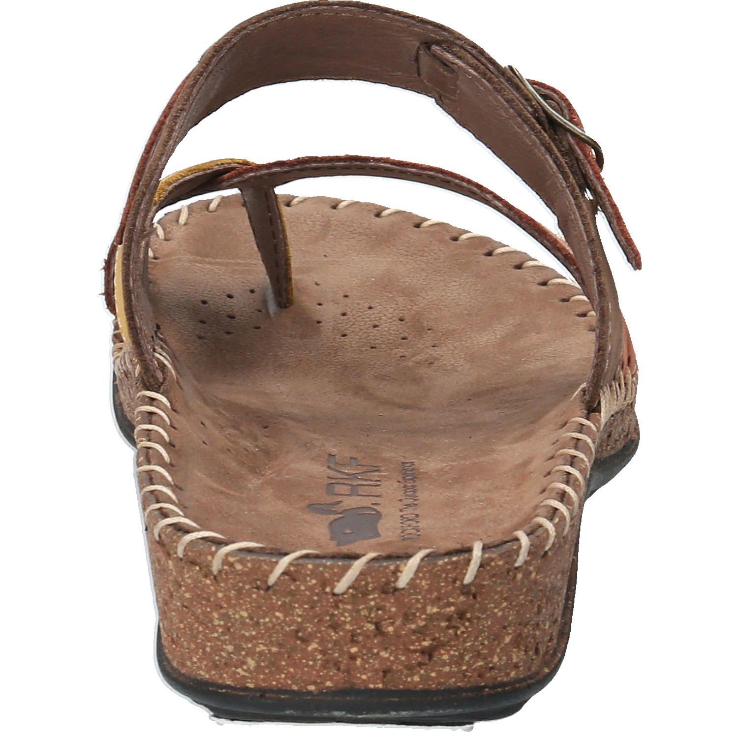 Sandalia Cuero Mujer Paradise Café-6