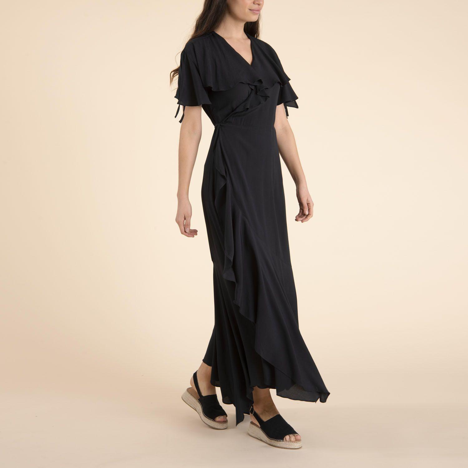 Vestido Mujer Julia Negro-1