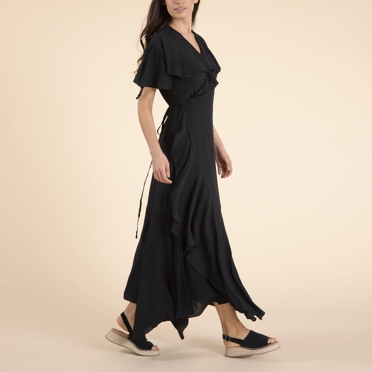 Vestido Mujer Julia Negro-2