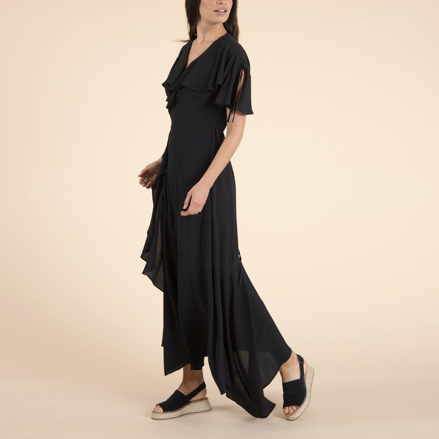 Vestido Mujer Julia Negro-4