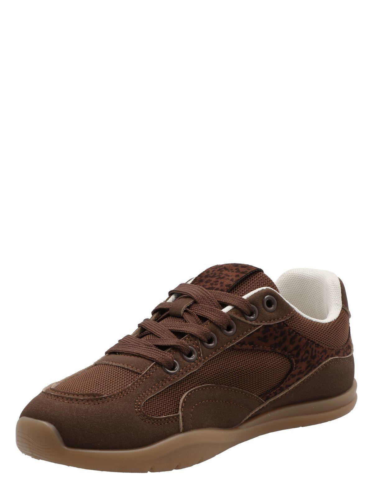 Zapatilla Mujer Iris Café Oscuro-4