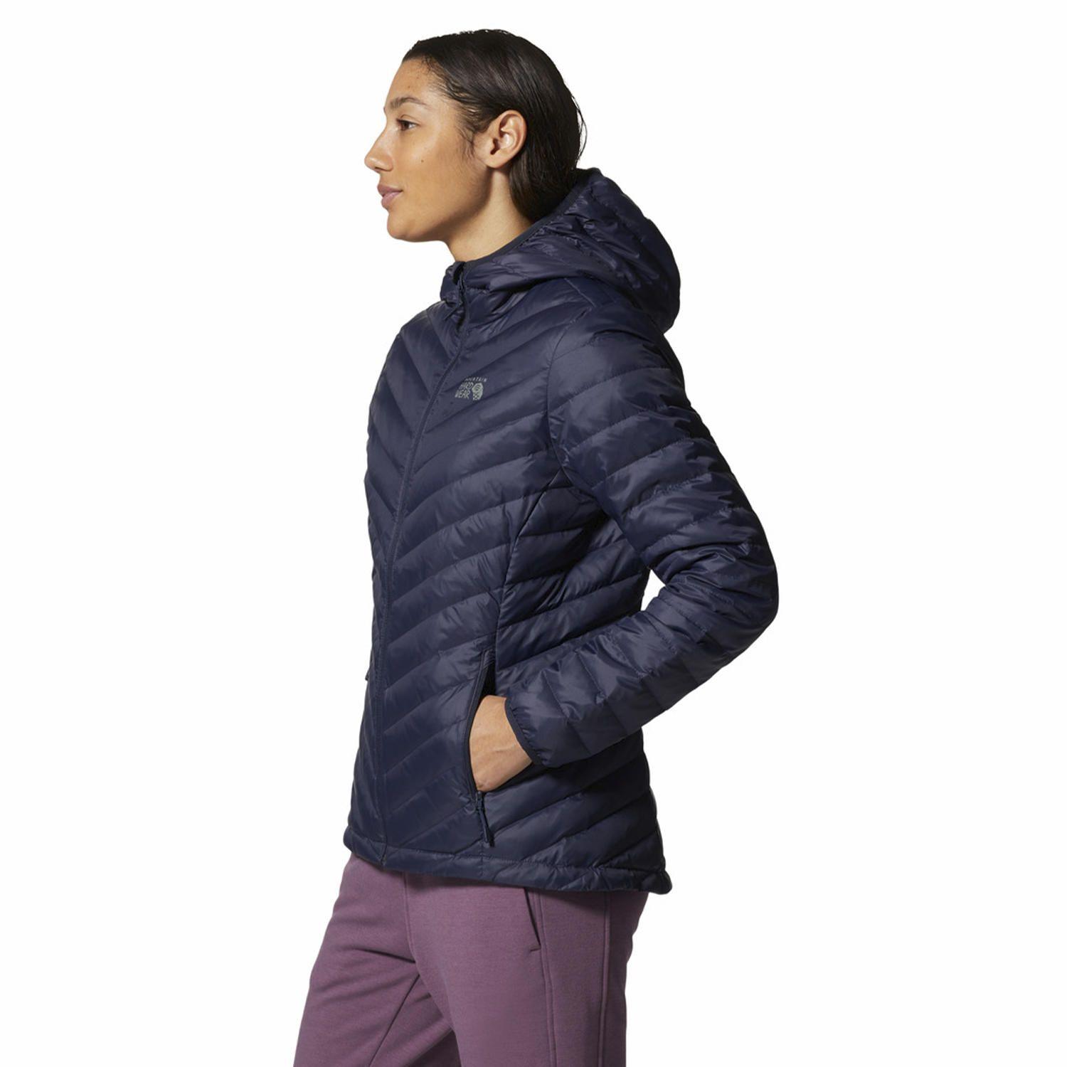 Parka Glen Alpine Down Azul Mar Mujer-3