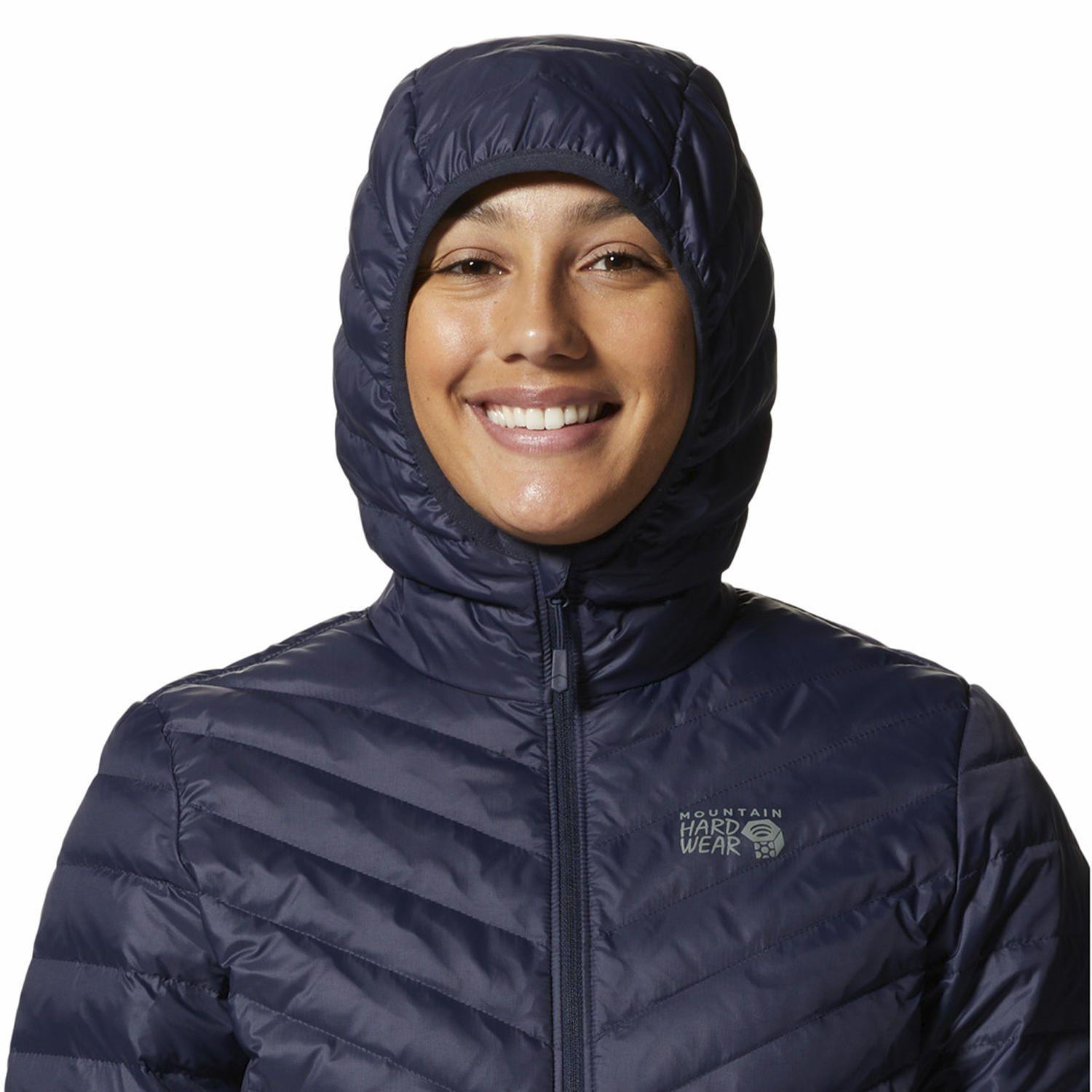 Parka Glen Alpine Down Azul Mar Mujer-4