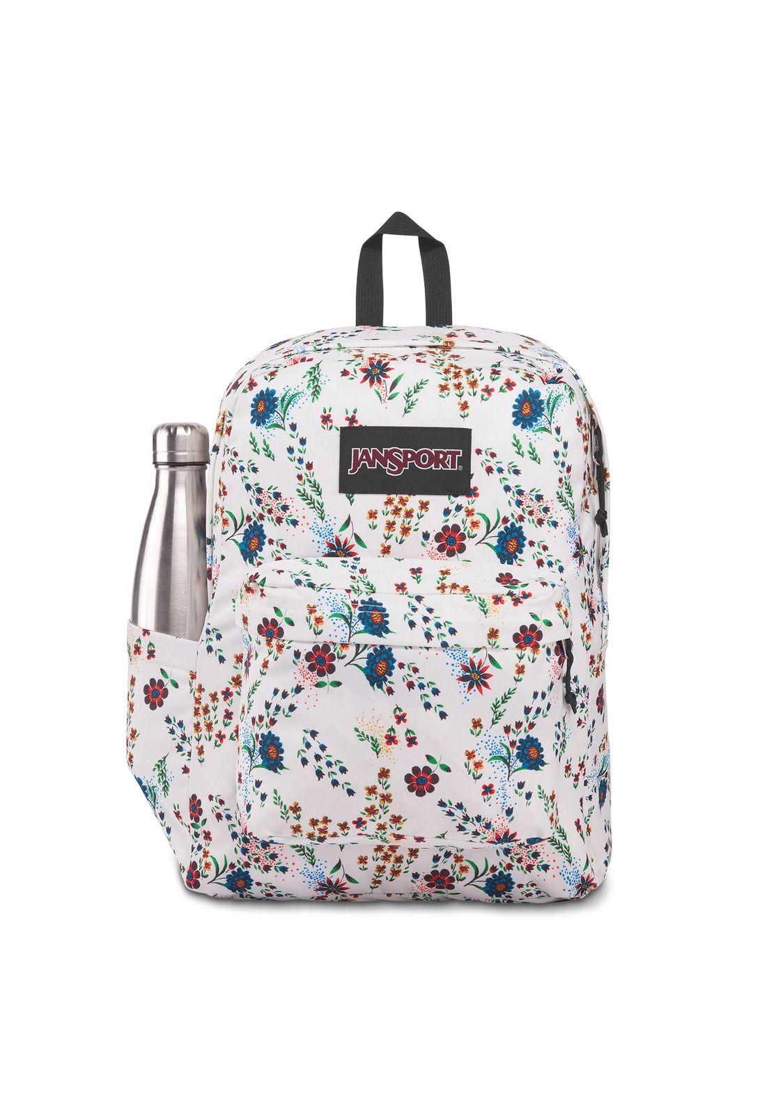 Mochila Superbreak Plus Floral Breeze
 Jansport-0