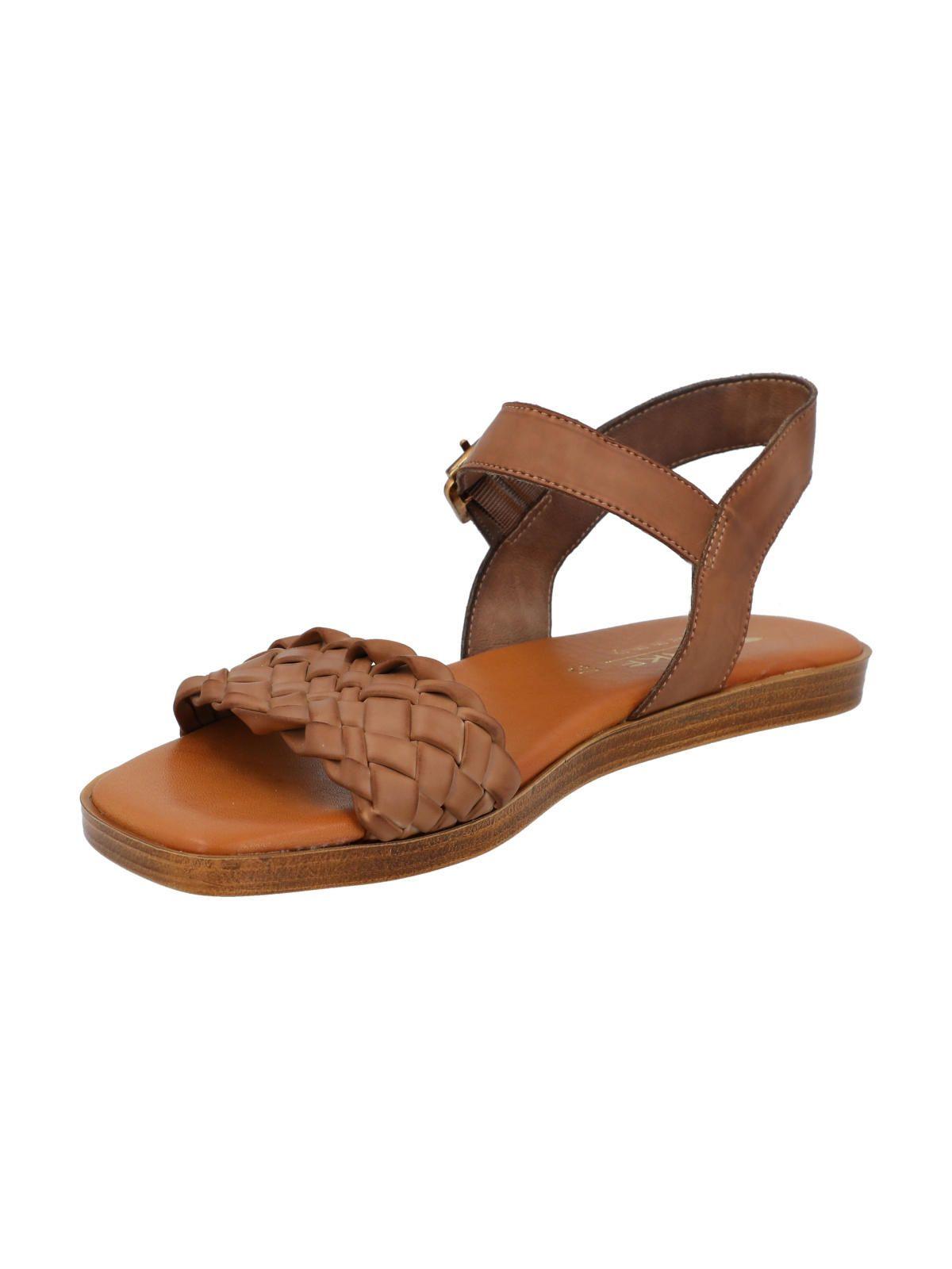Sandalia Mujer Tanu Café-4