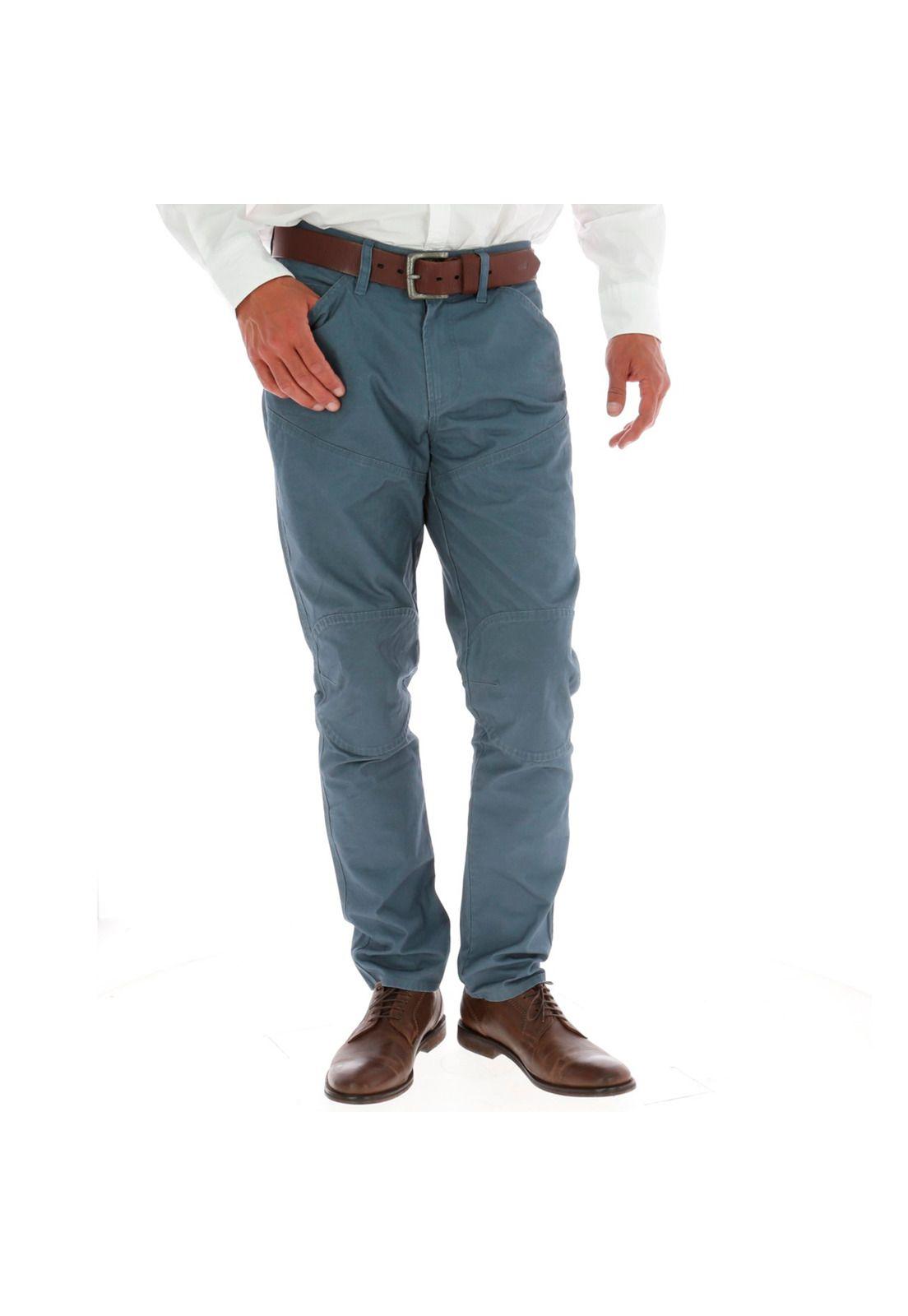 Pantalon Canvas Rockford Azul-0