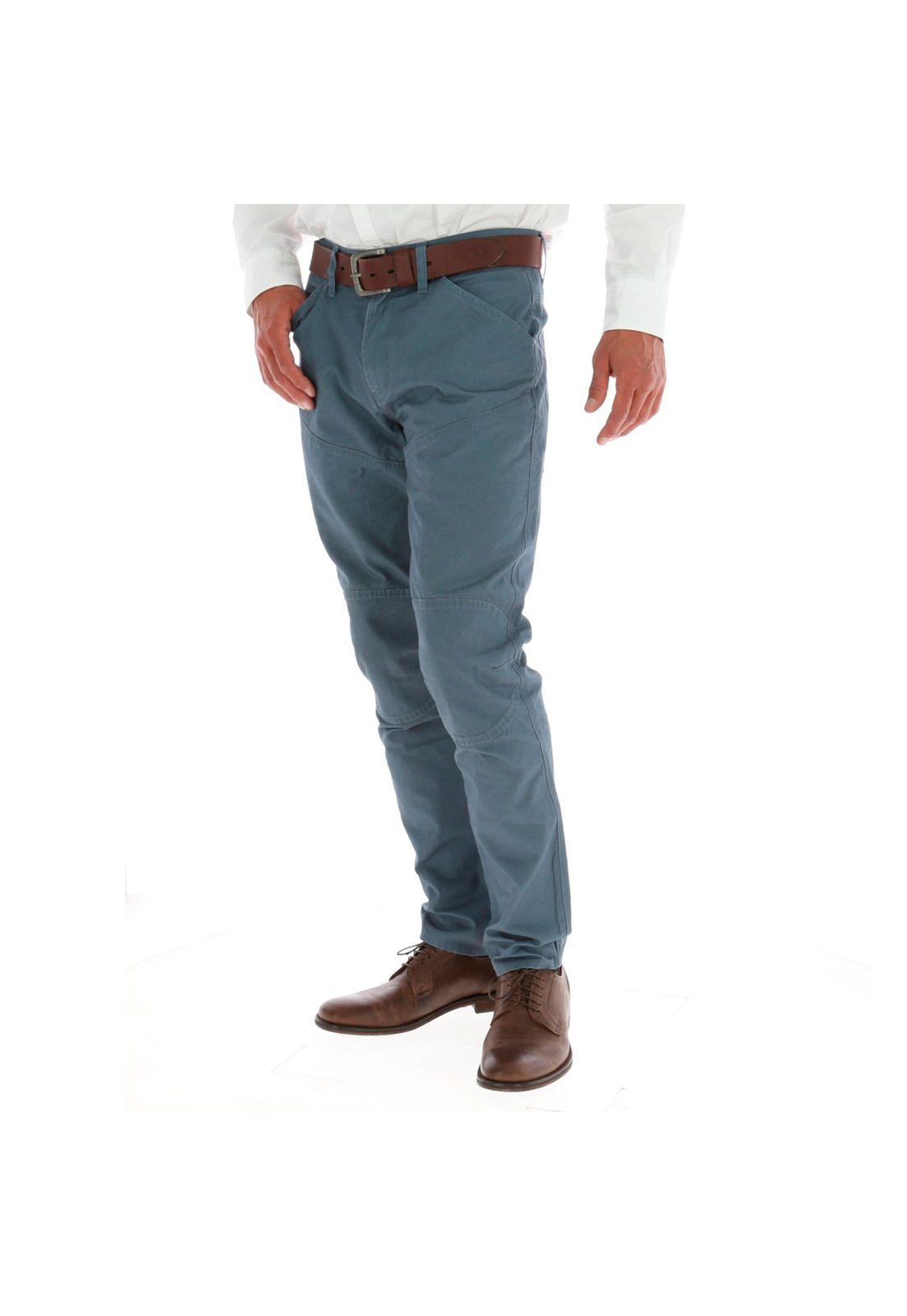 Pantalon Canvas Rockford Azul-2