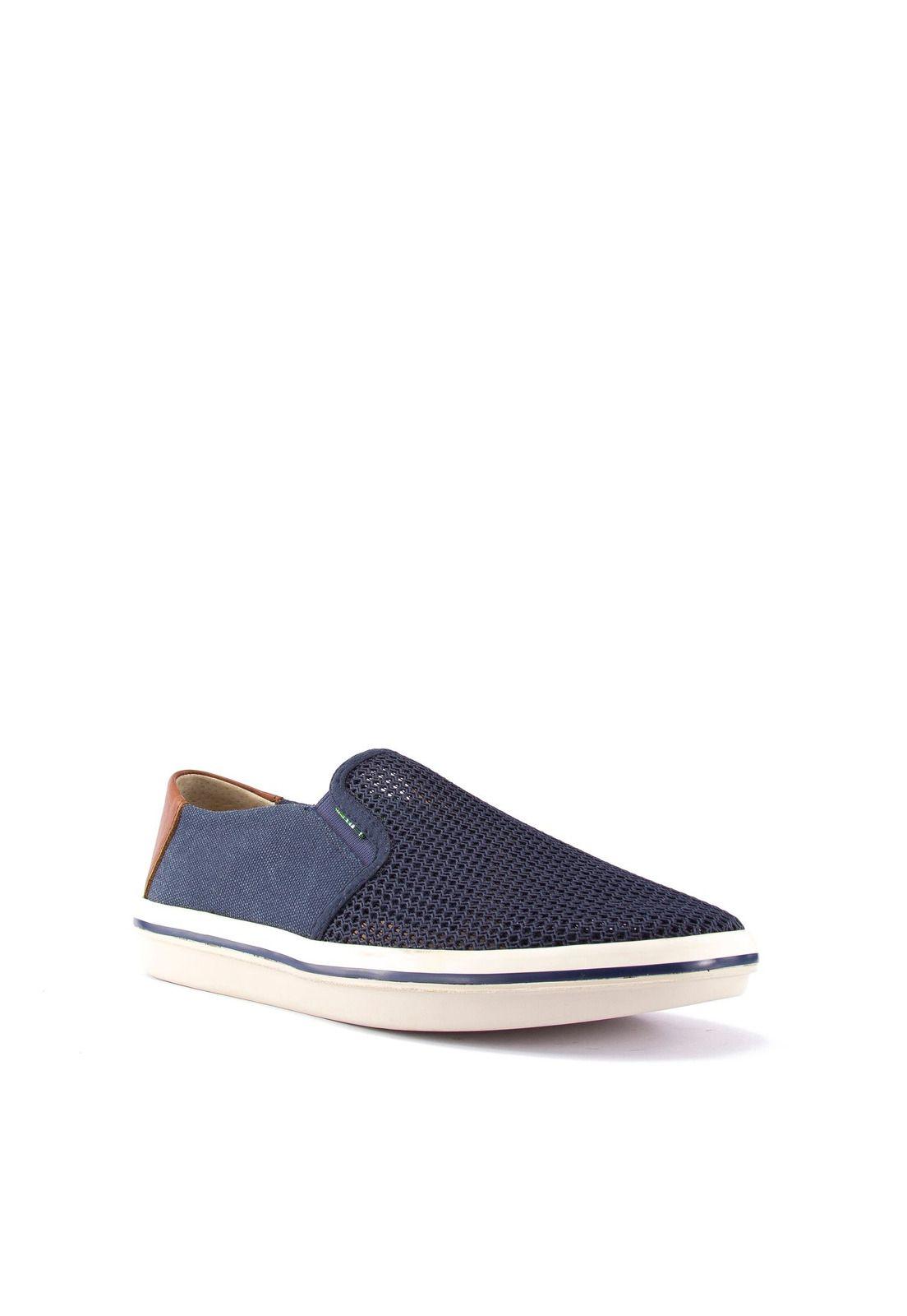 Slip On Walmer Casual Blue-1