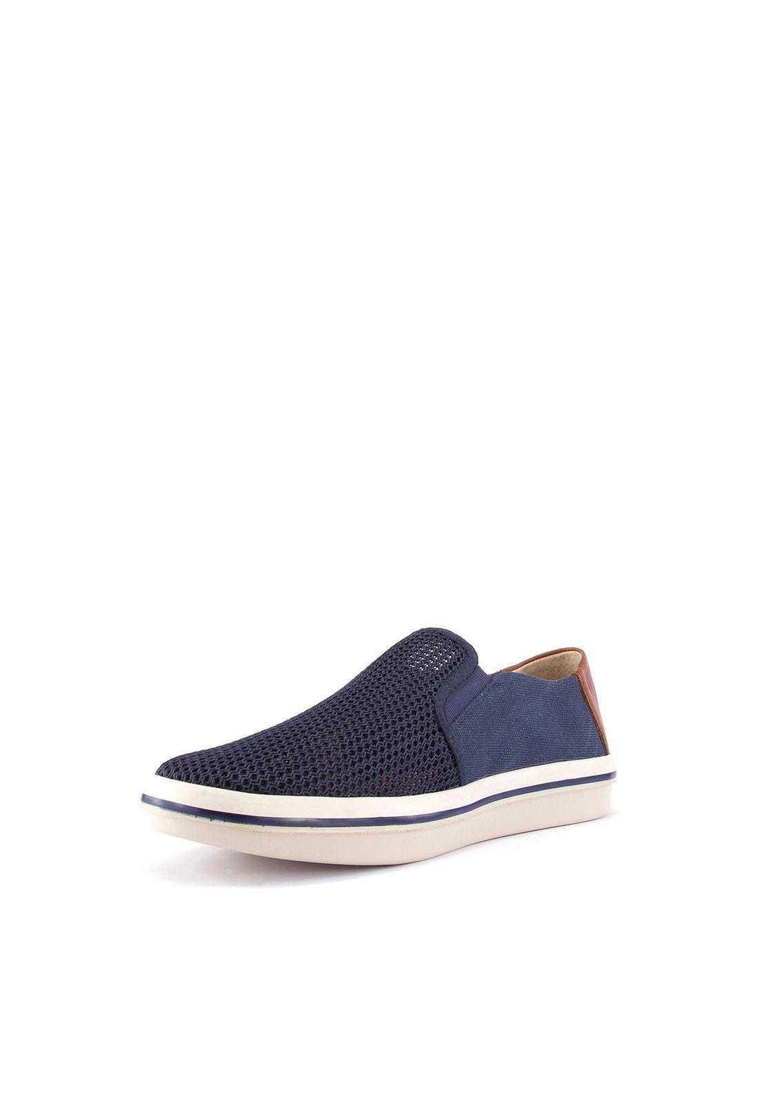 Slip On Walmer Casual Blue-3