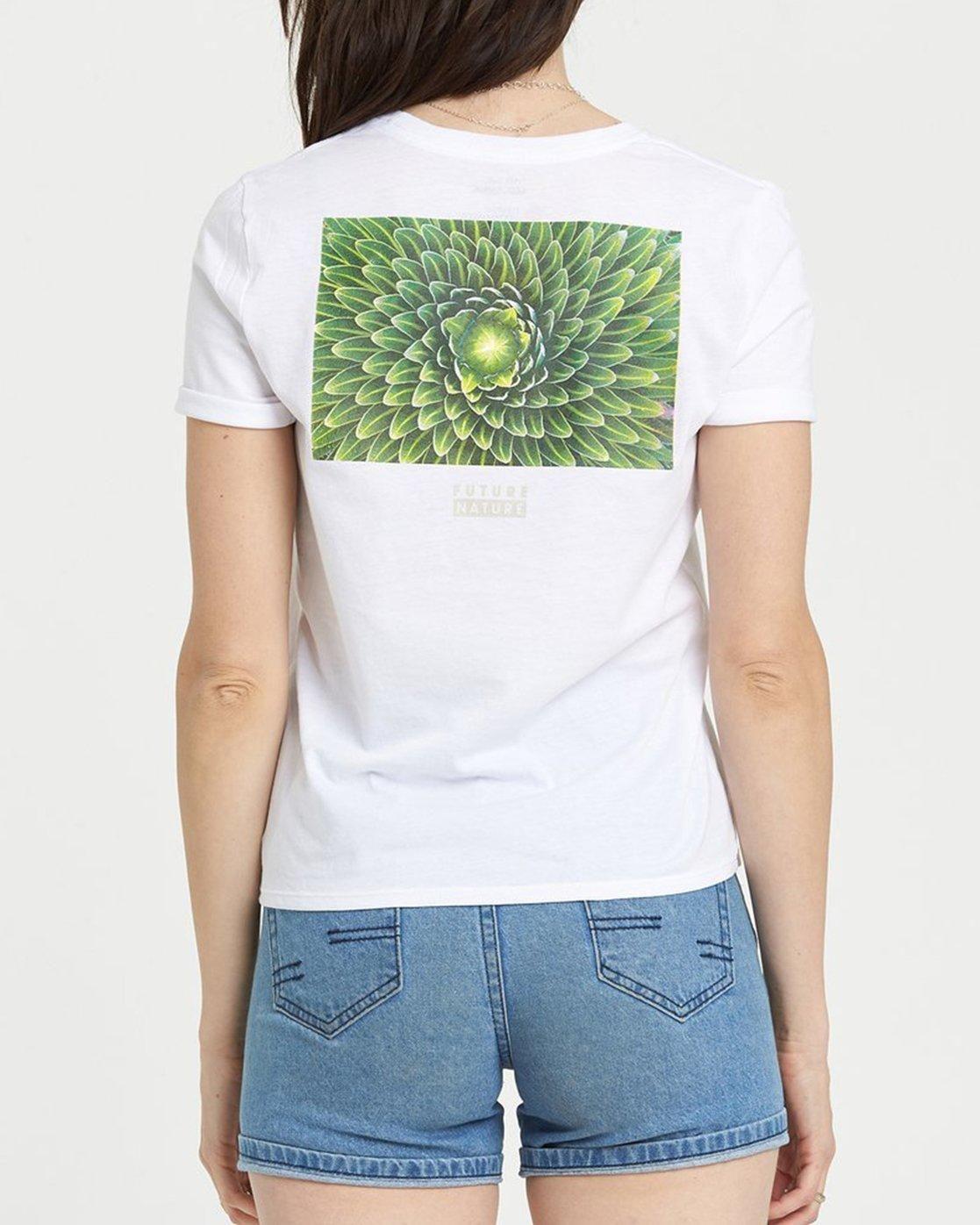 Polera M/C Mujer Nat Geo Cr Blanco Element-1