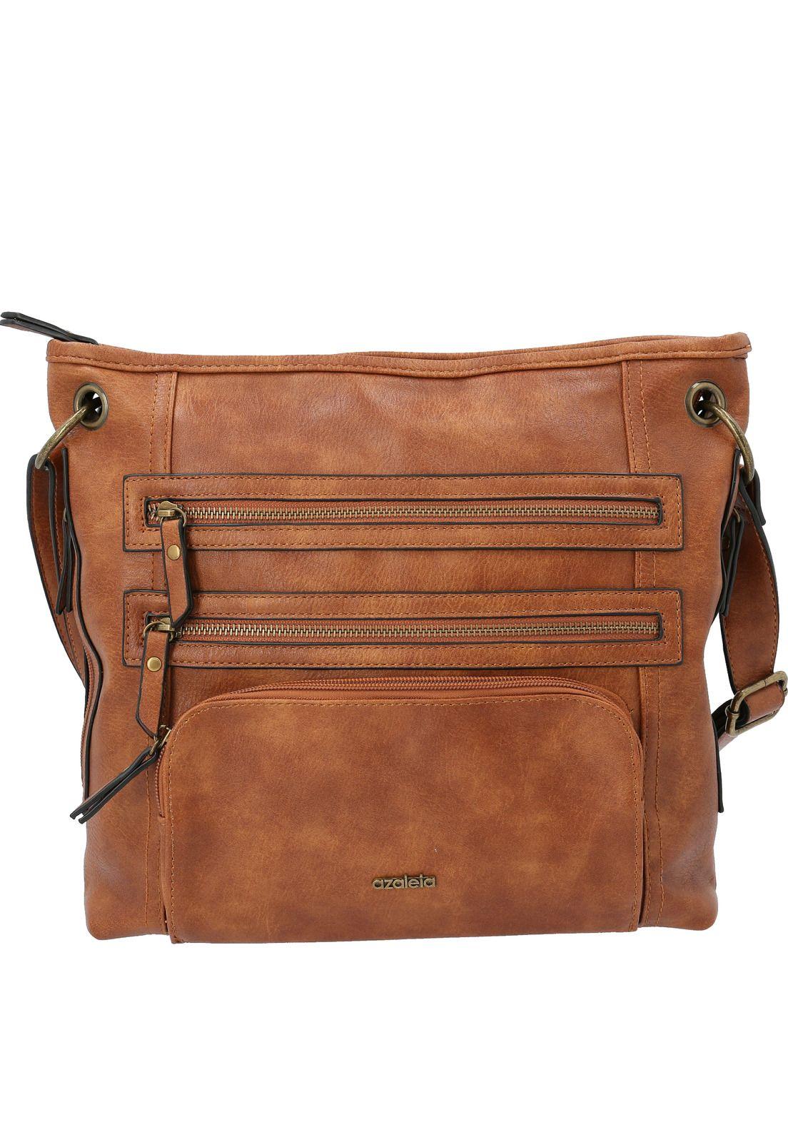 Cartera Mujer Grazia Cross Café-0