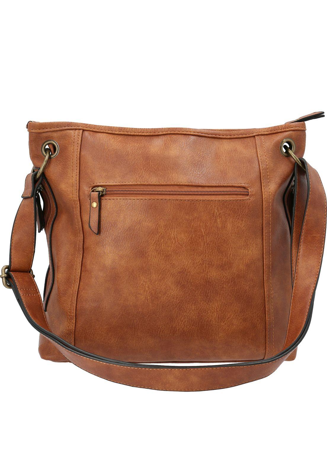 Cartera Mujer Grazia Cross Café-2
