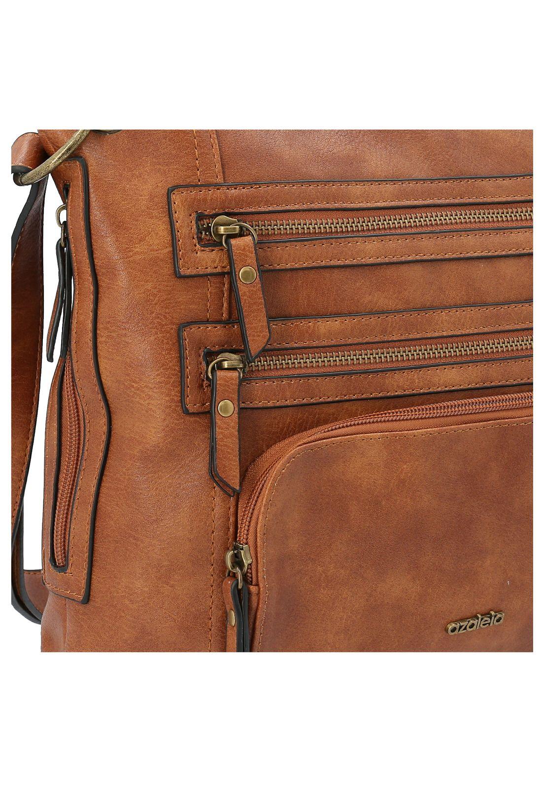 Cartera Mujer Grazia Cross Café-3