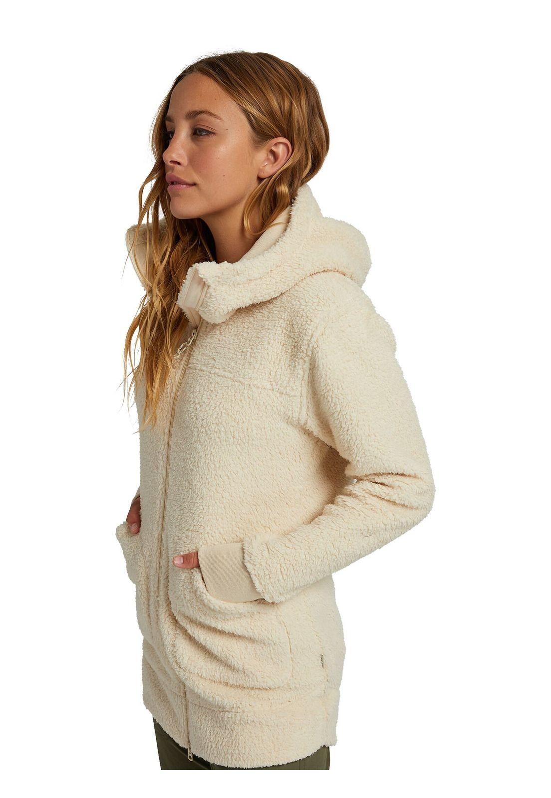 Polar Minxy Flc Fz Mujer Beige Burton-0