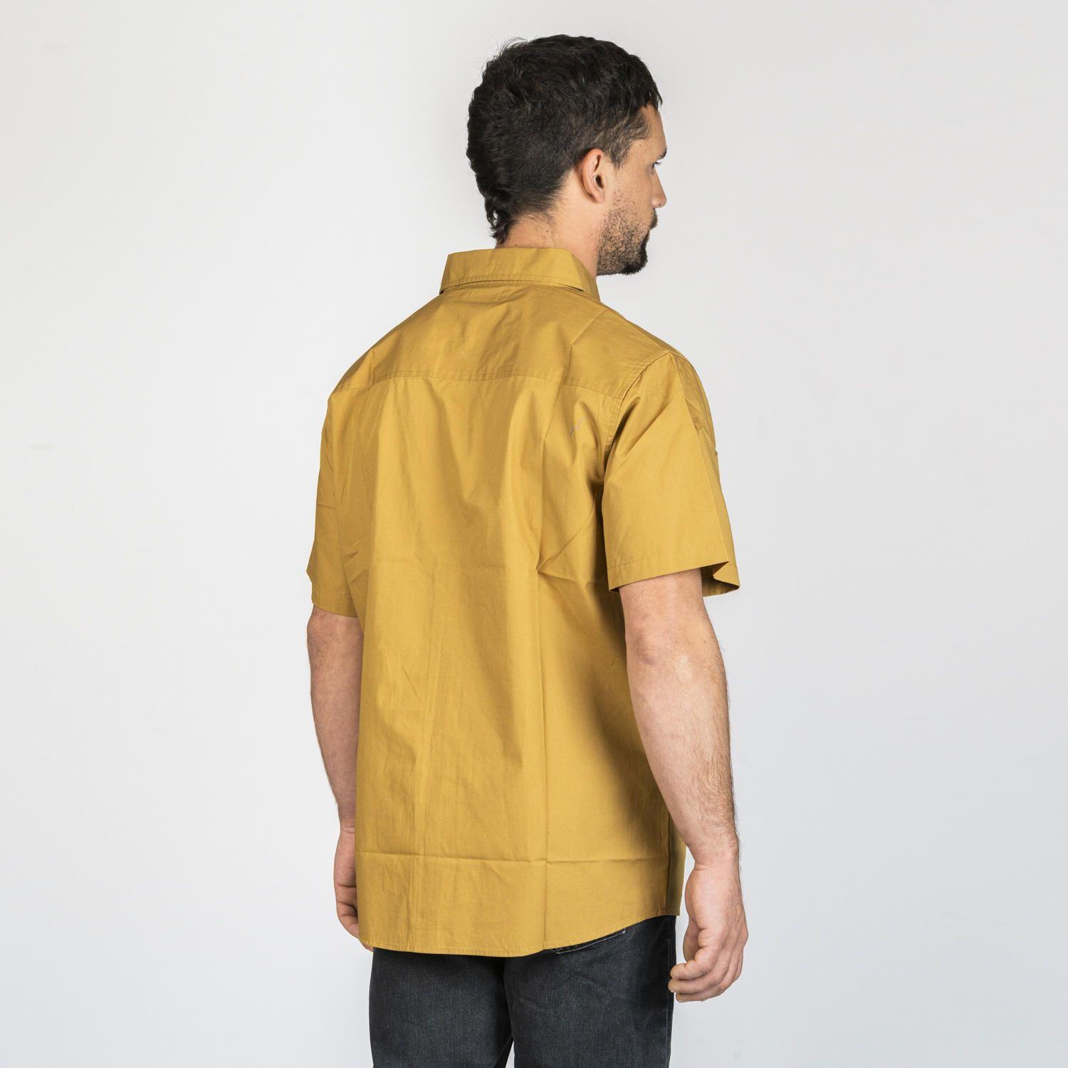 Camisa M/C Hombre Puelo Cafe-2