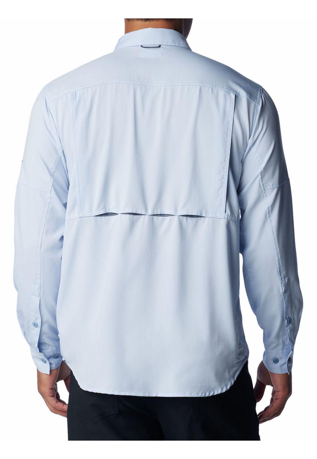 Camisa Hombre Silver Ridge Utility Celeste-6