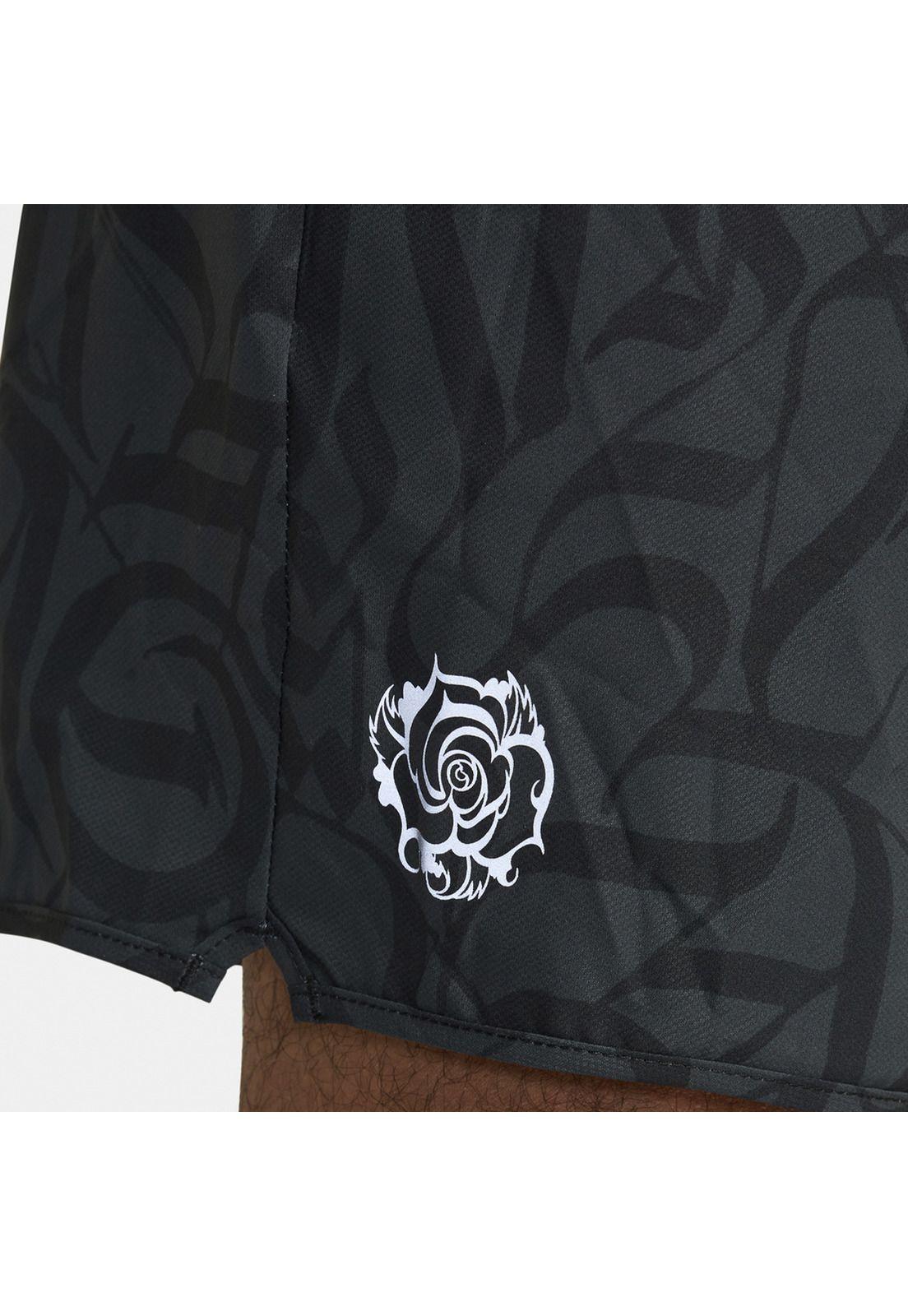 Short Thug Rose Wkst Negro Hombre-3