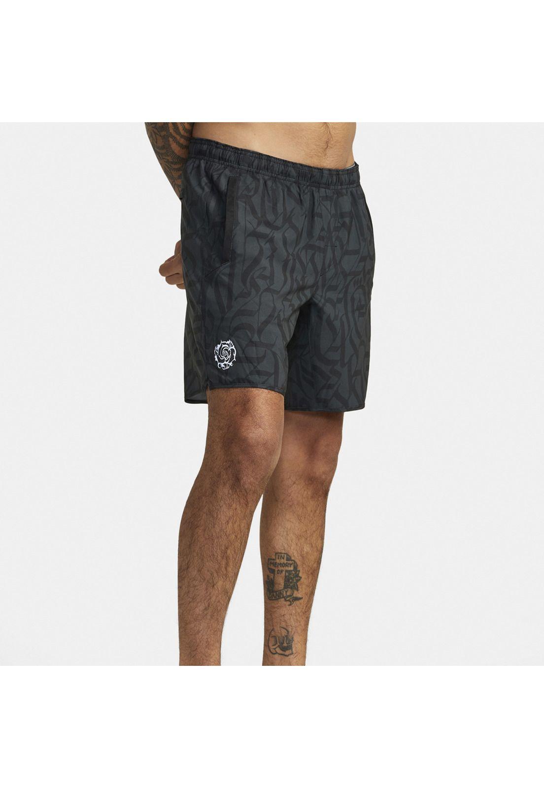 Short Thug Rose Wkst Negro Hombre-6